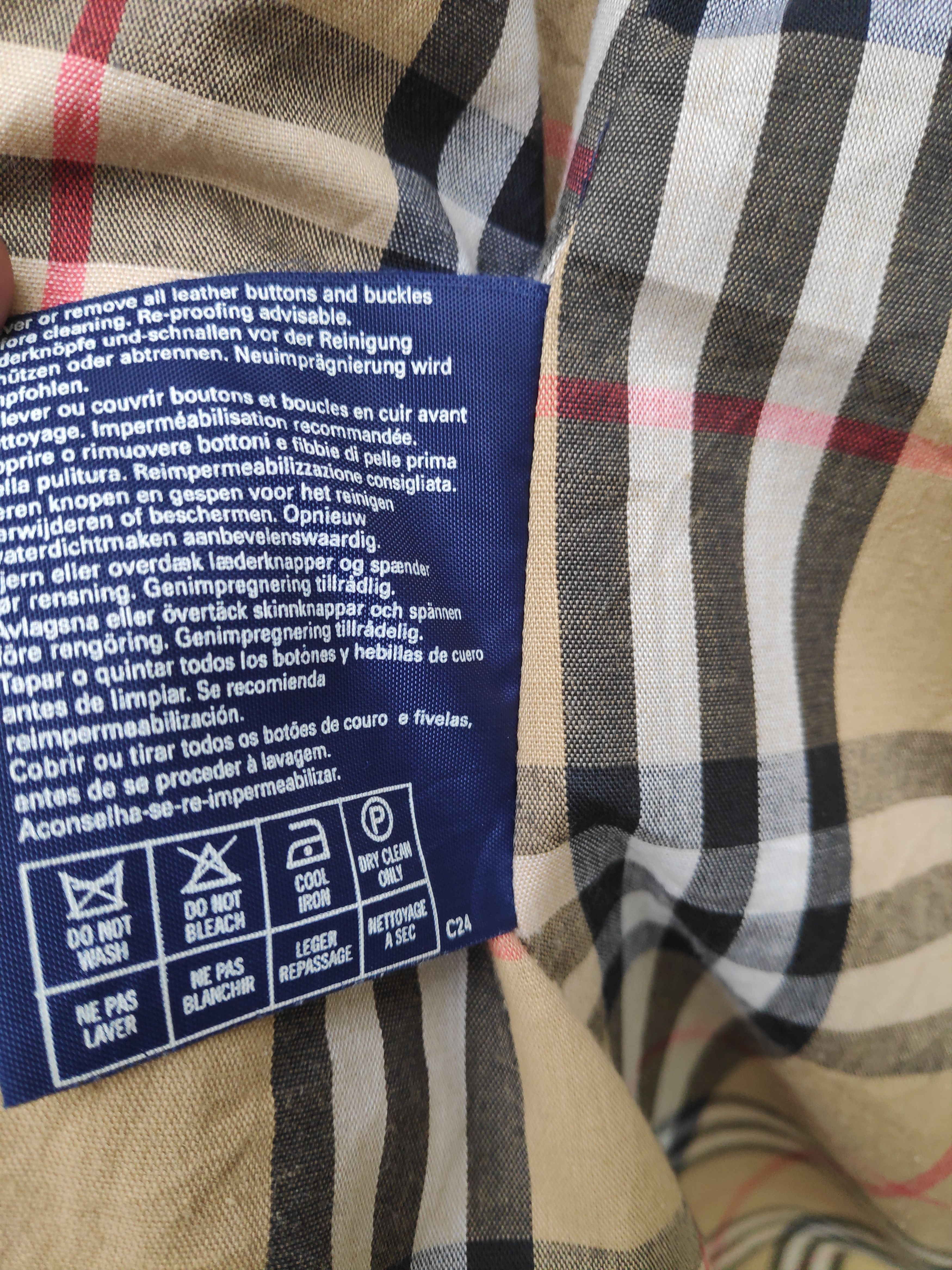 Burberry 90s Burberry London Trench Coat Nova Check Made in England Size US L / EU 52-54 / 3 - 8 Thumbnail