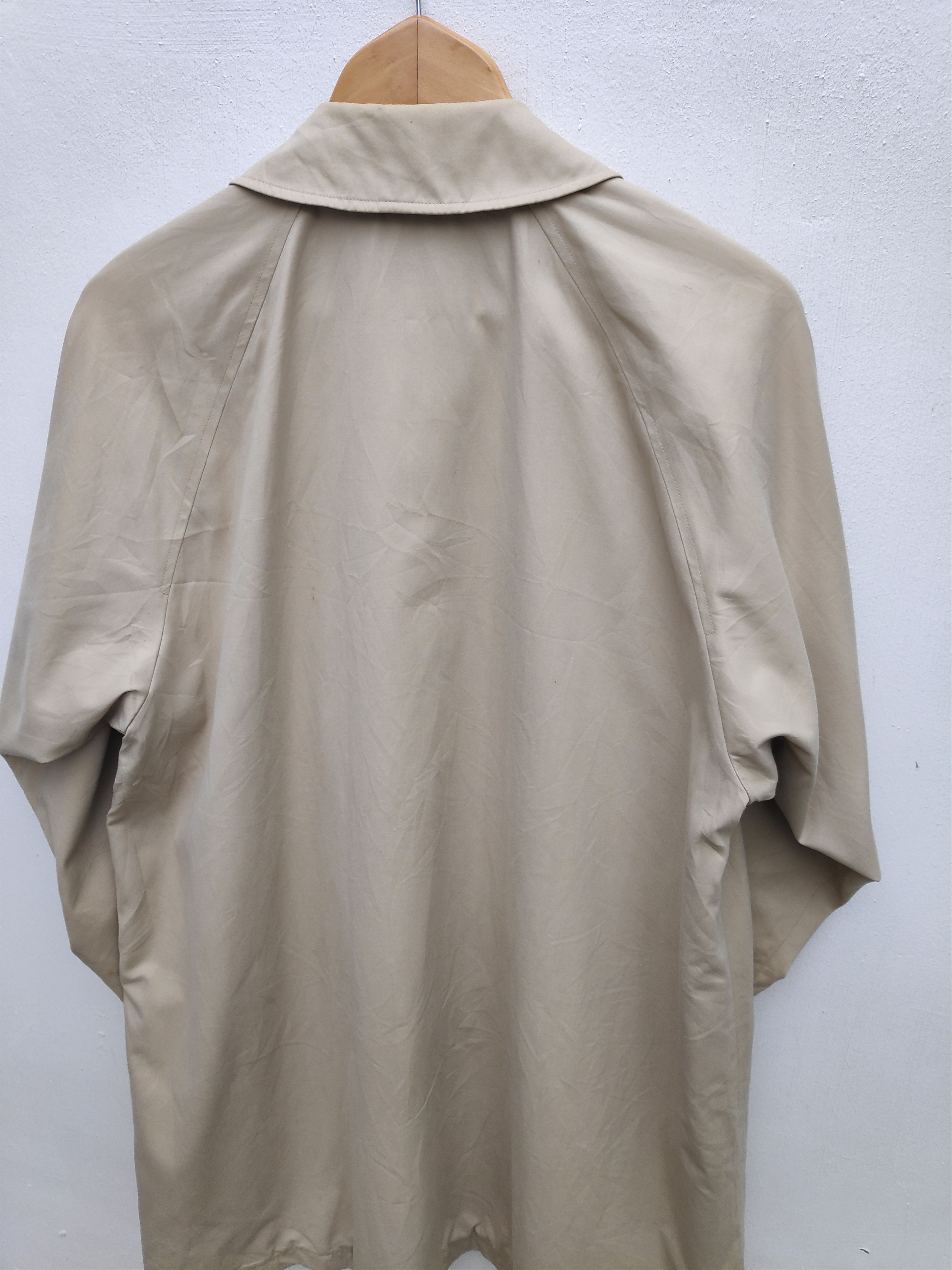 Burberry 90s Burberry London Trench Coat Nova Check Made in England Size US L / EU 52-54 / 3 - 5 Thumbnail