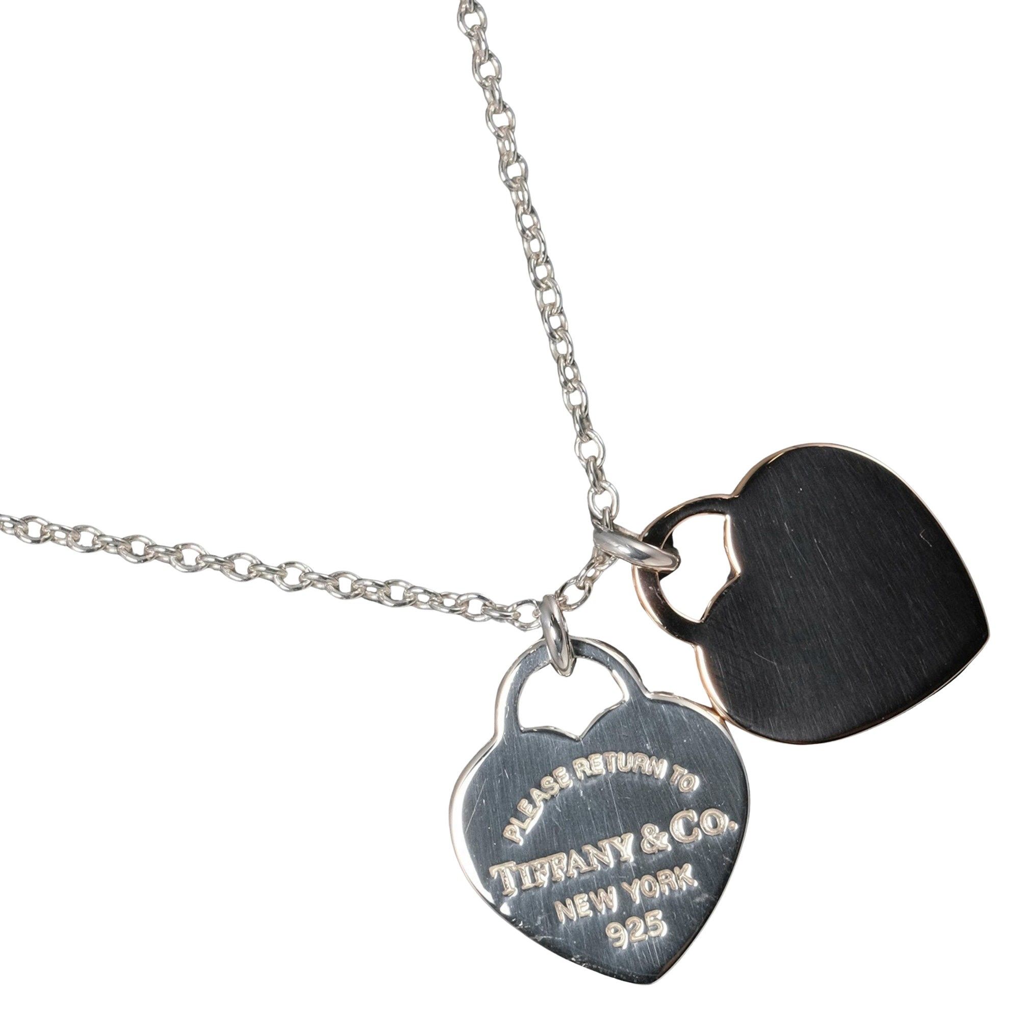 Tiffany & Co. Tiffany & Co Plaque coeur necklace Size ONE SIZE - 2 Thumbnail
