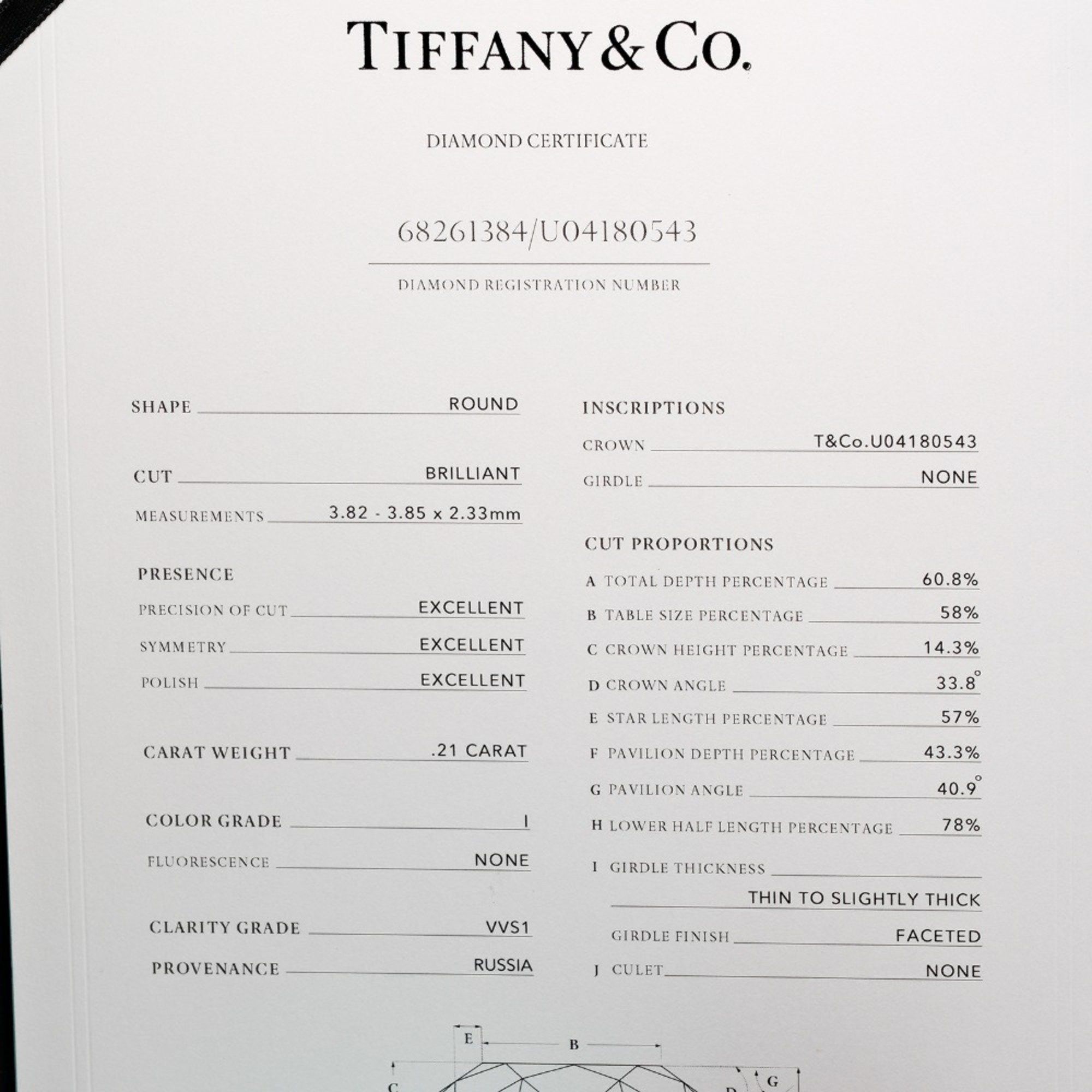 Tiffany & Co. Tiffany & Co Solitaire ring Size ONE SIZE - 7 Thumbnail