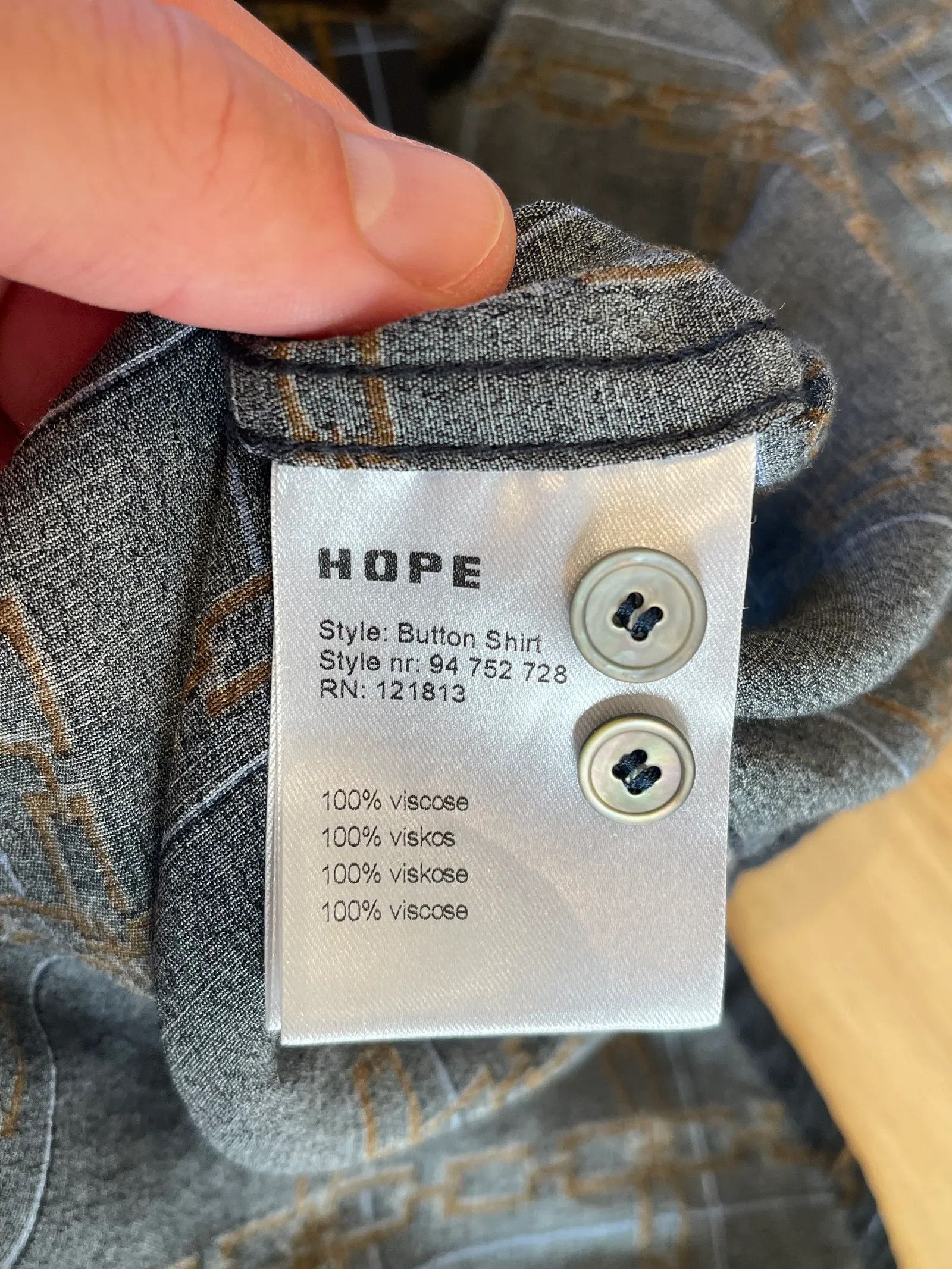 Hope Hope Shirt Size XL / US 12-14 / IT 48-50 - 3 Thumbnail