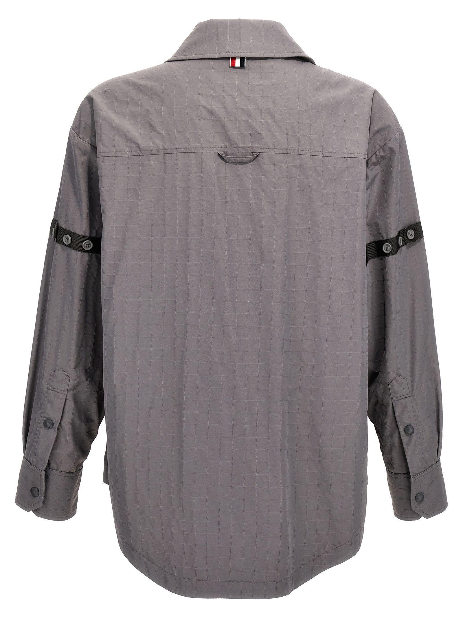 Thom Browne 'Snap Front' Overshirt Size US XS / EU 42 / 0 - 2 Thumbnail