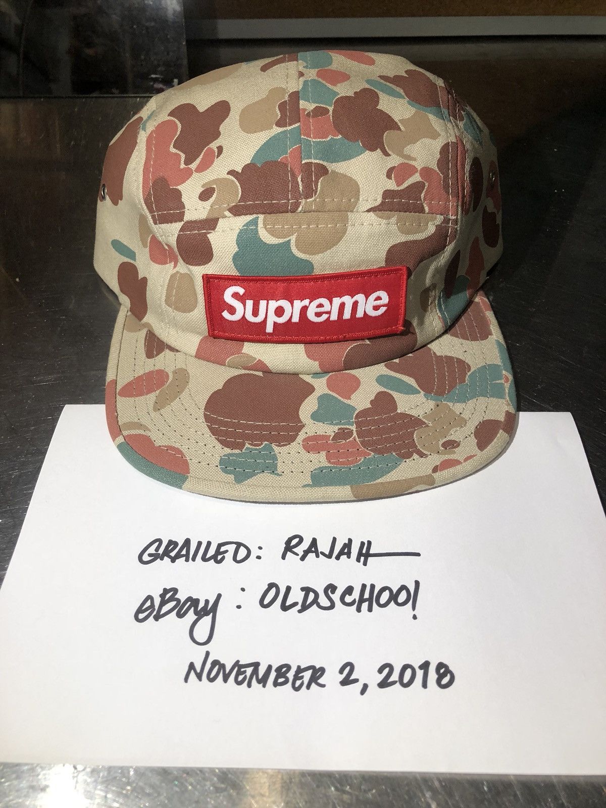 Supreme 2009 Supreme Duck Camo Camp Hat | Grailed