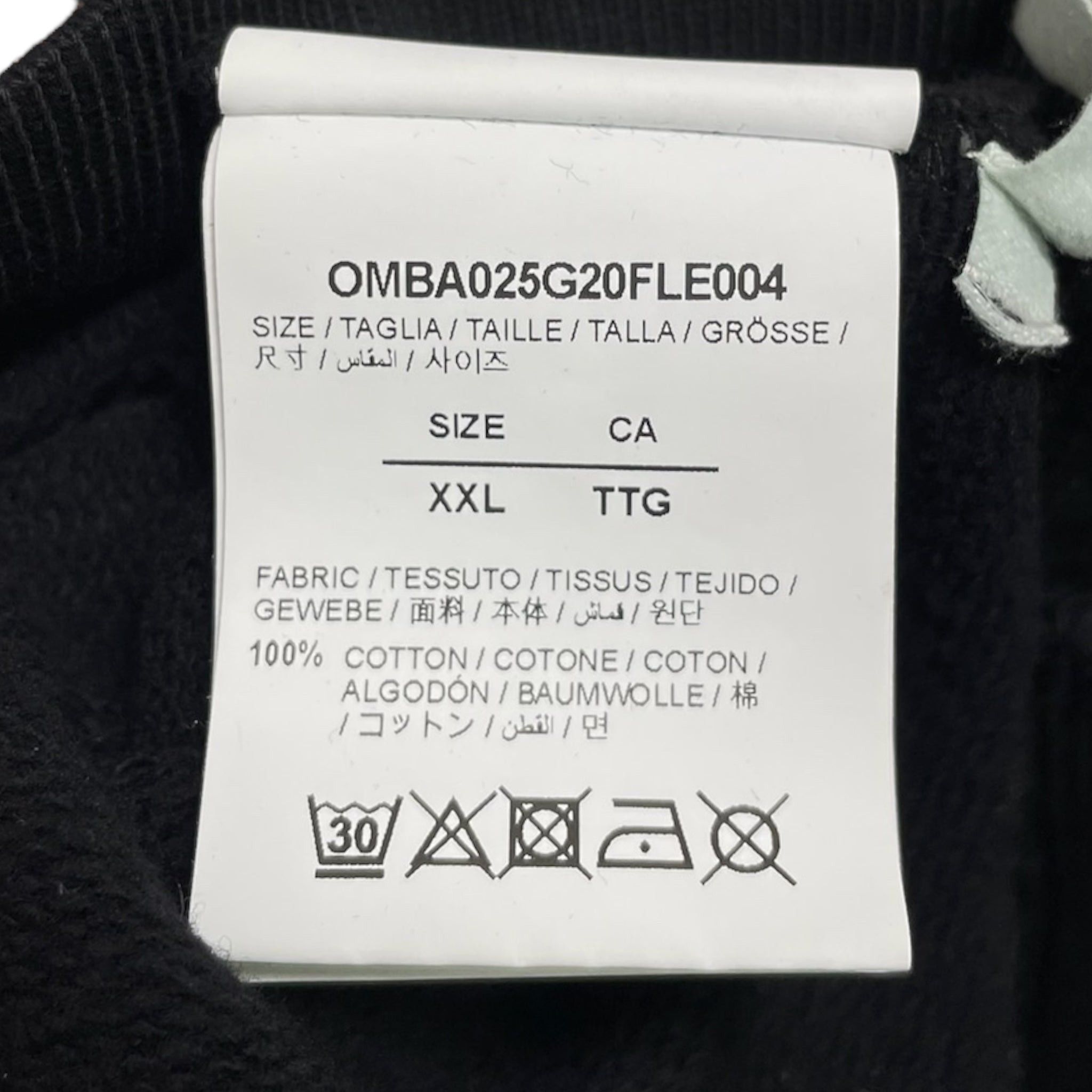 Off-White Tape Arrows Logo Crewneck Sweatshirt Black Size US XXL / EU 58 / 5 - 5 Thumbnail