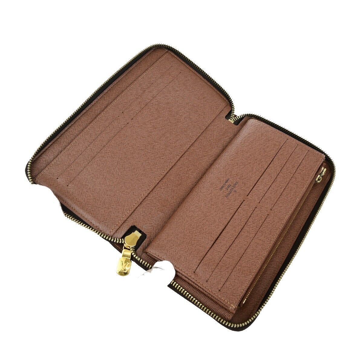 Louis Vuitton Zippy Organizer Brown Canvas Wallet (Pre-Owned) Size ONE SIZE - 7 Thumbnail