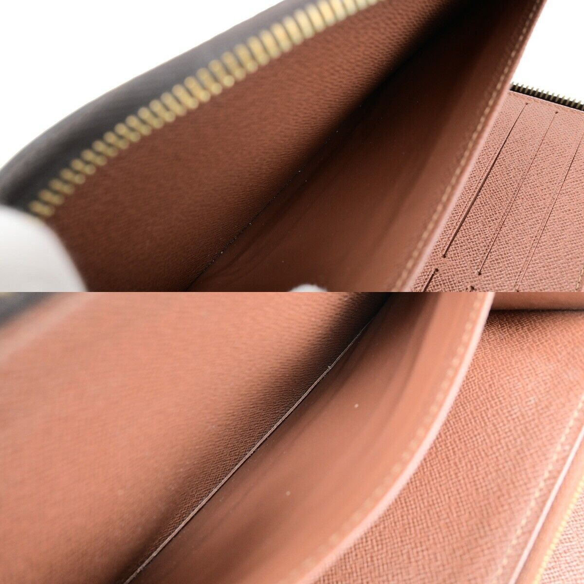 Louis Vuitton Zippy Organizer Brown Canvas Wallet (Pre-Owned) Size ONE SIZE - 12 Thumbnail