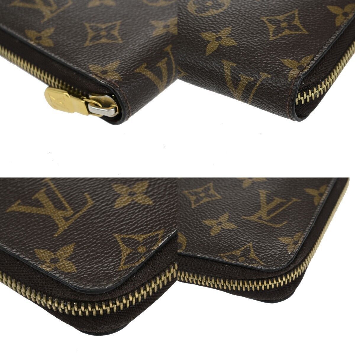 Louis Vuitton Zippy Organizer Brown Canvas Wallet (Pre-Owned) Size ONE SIZE - 5 Thumbnail