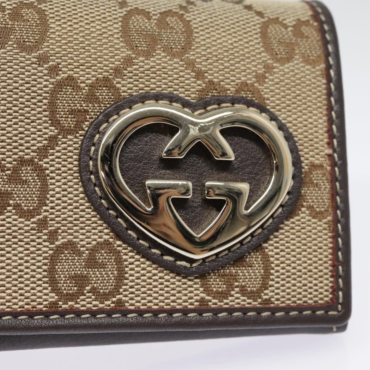 Gucci Gg Marmont Beige Canvas Wallet (Pre-Owned) Size ONE SIZE - 7 Thumbnail