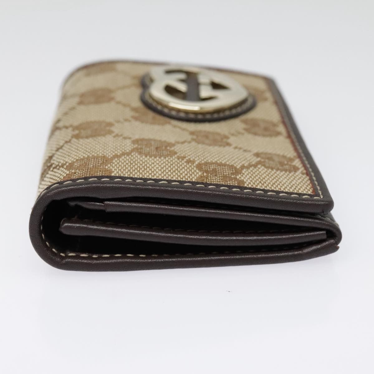 Gucci Gg Marmont Beige Canvas Wallet (Pre-Owned) Size ONE SIZE - 3 Thumbnail