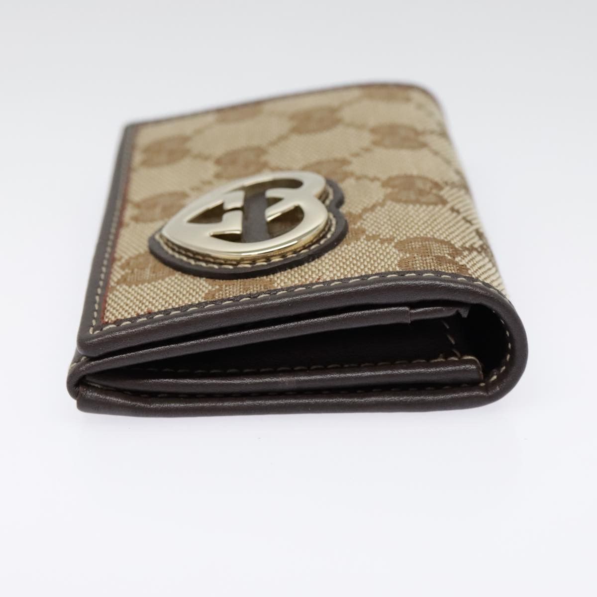 Gucci Gg Marmont Beige Canvas Wallet (Pre-Owned) Size ONE SIZE - 4 Thumbnail