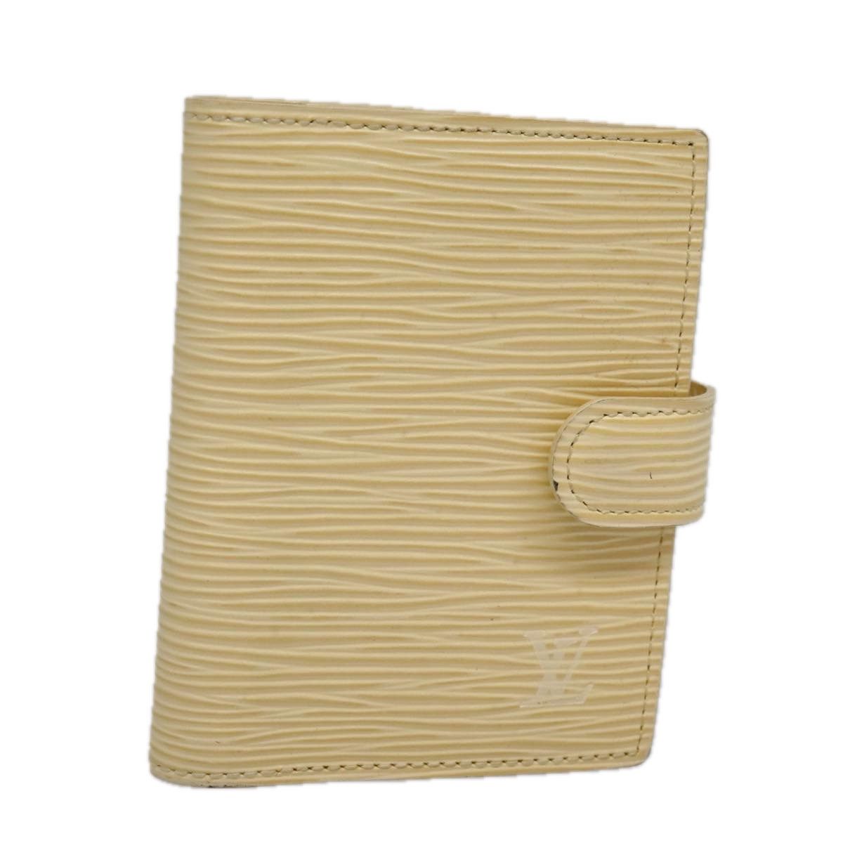 Louis Vuitton Agenda Cover Beige Leather Wallet (Pre-Owned) Size ONE SIZE - 9 Thumbnail
