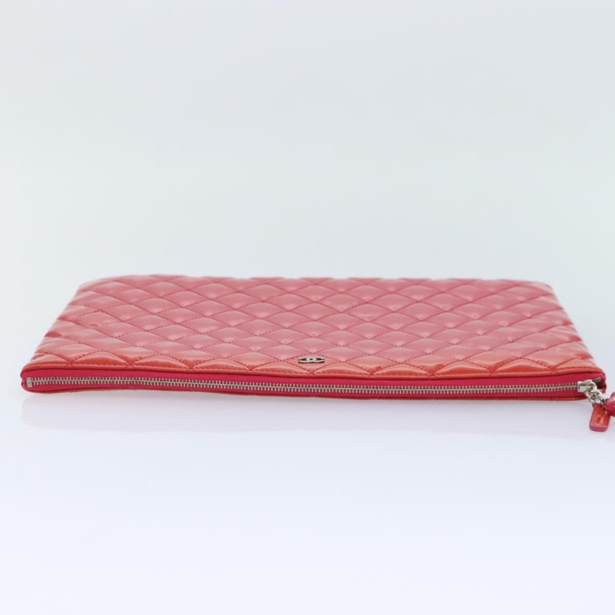 Chanel Timeless/Classique Pink Patent Leather Clutch Bag Size ONE SIZE - 17 Thumbnail