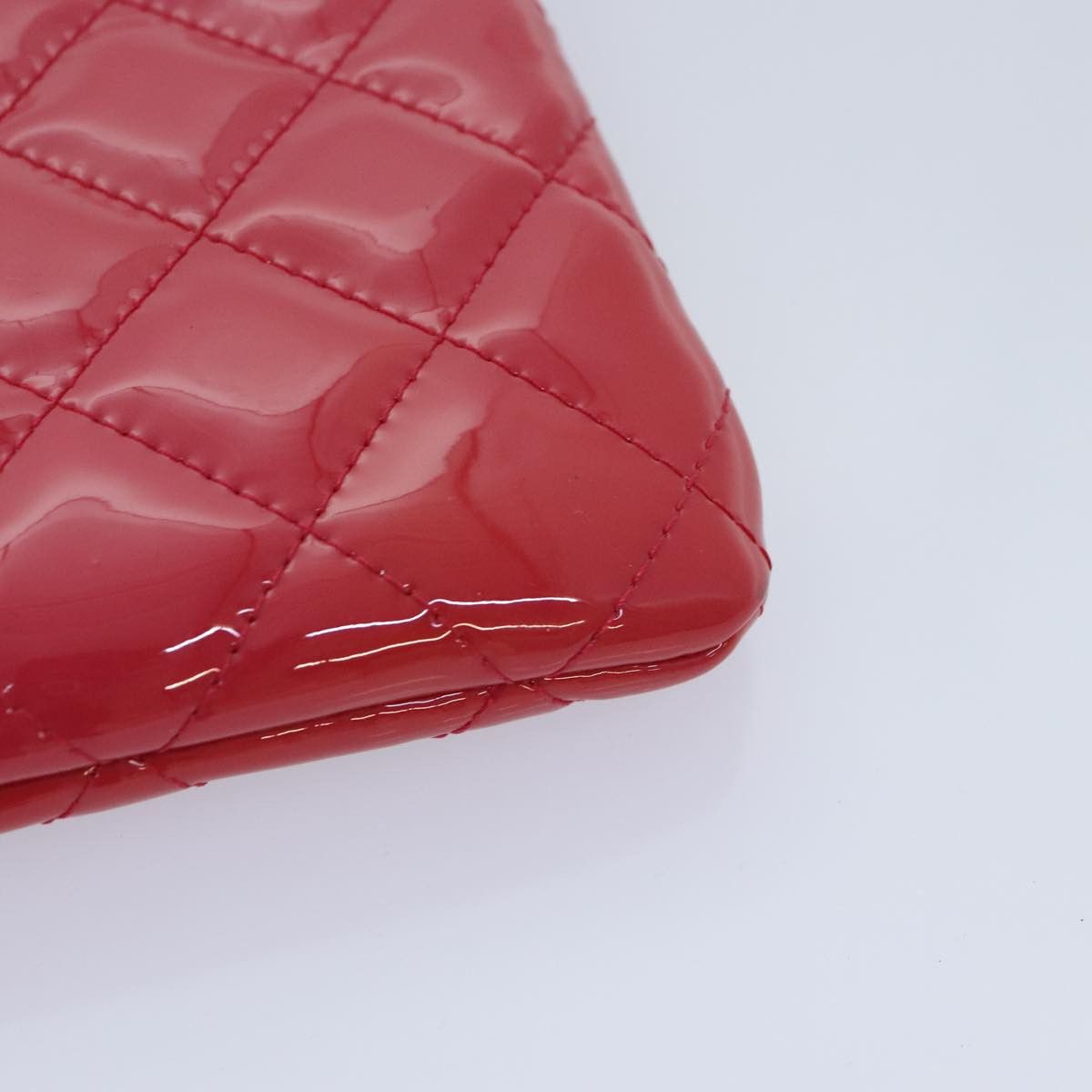 Chanel Timeless/Classique Pink Patent Leather Clutch Bag Size ONE SIZE - 8 Thumbnail