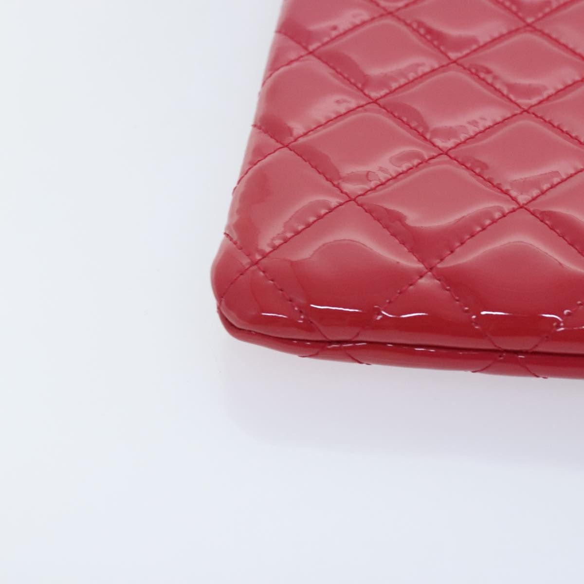 Chanel Timeless/Classique Pink Patent Leather Clutch Bag Size ONE SIZE - 5 Thumbnail
