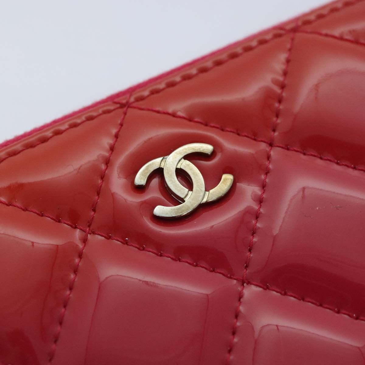 Chanel Timeless/Classique Pink Patent Leather Clutch Bag Size ONE SIZE - 10 Thumbnail
