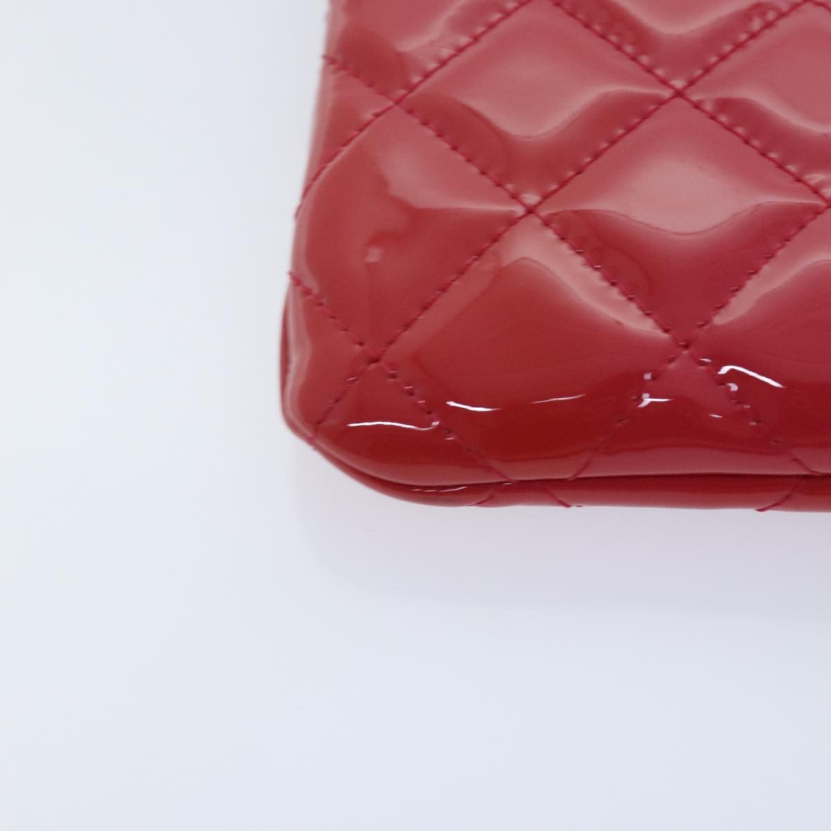 Chanel Timeless/Classique Pink Patent Leather Clutch Bag Size ONE SIZE - 7 Thumbnail