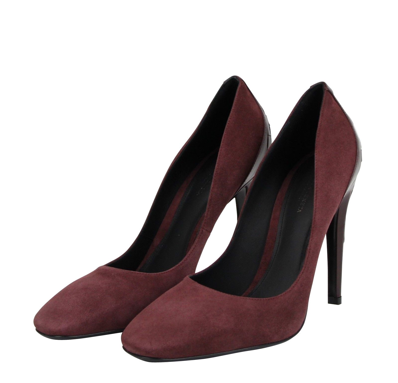 Women's Dark Rose Suede Leather Kid Luxe Heels (40 EU / 10