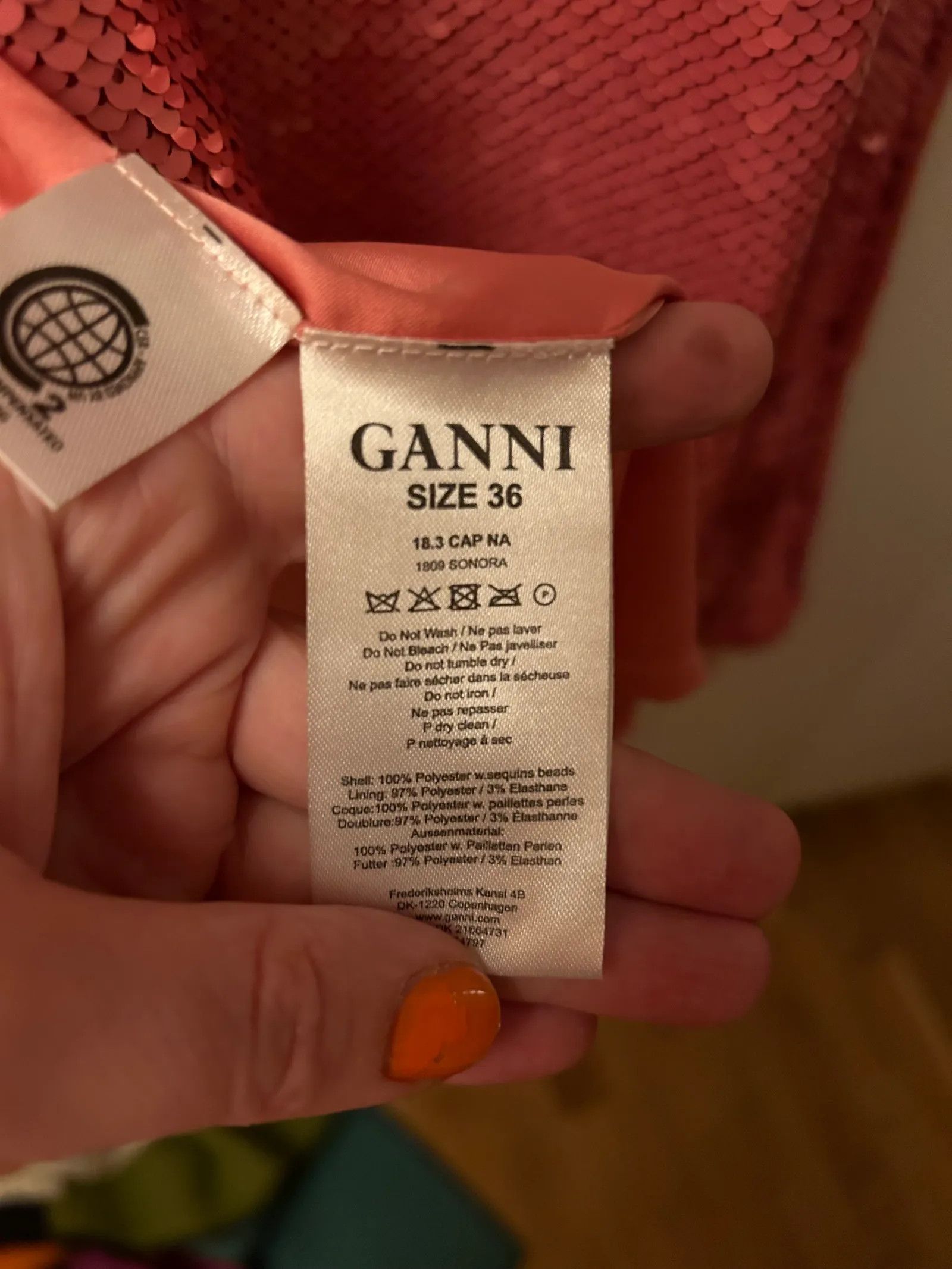 Ganni Ganni Dress Size XS / US 0-2 / IT 36-38 - 2 Thumbnail