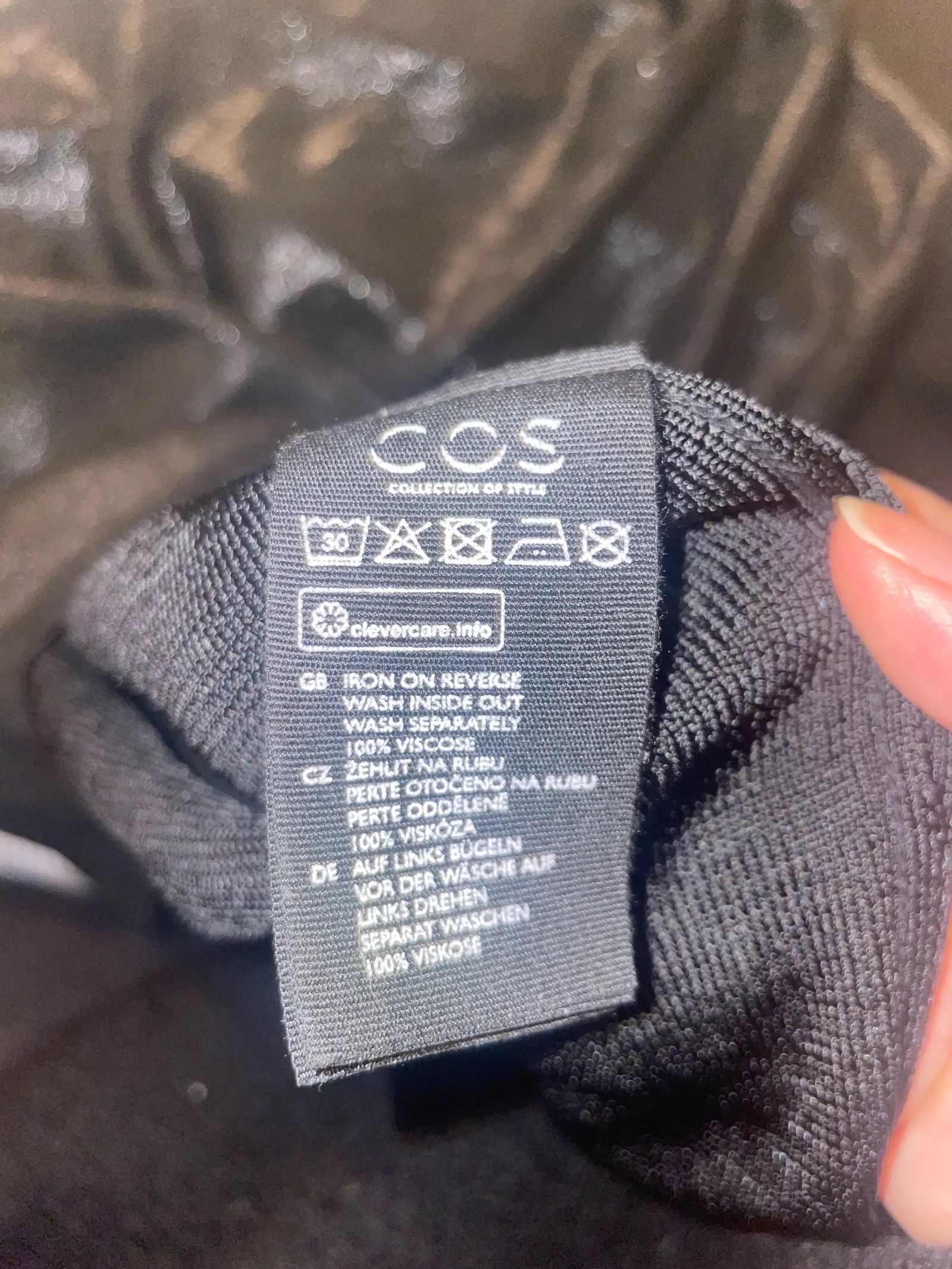 Cos Cos Midiklänning Dress Size XS / US 0-2 / IT 36-38 - 3 Thumbnail
