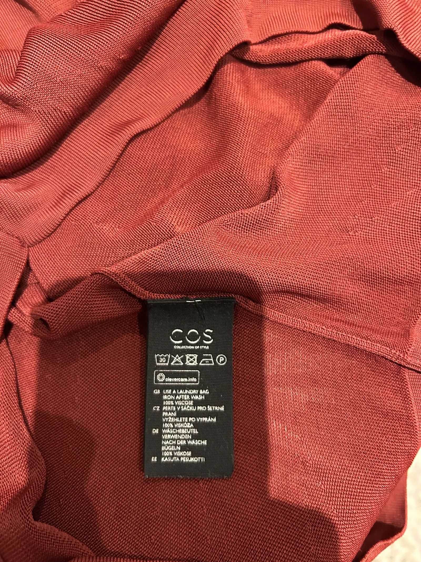 Cos Cos Draperad topp Top Size S / US 4 / IT 40 - 3 Thumbnail