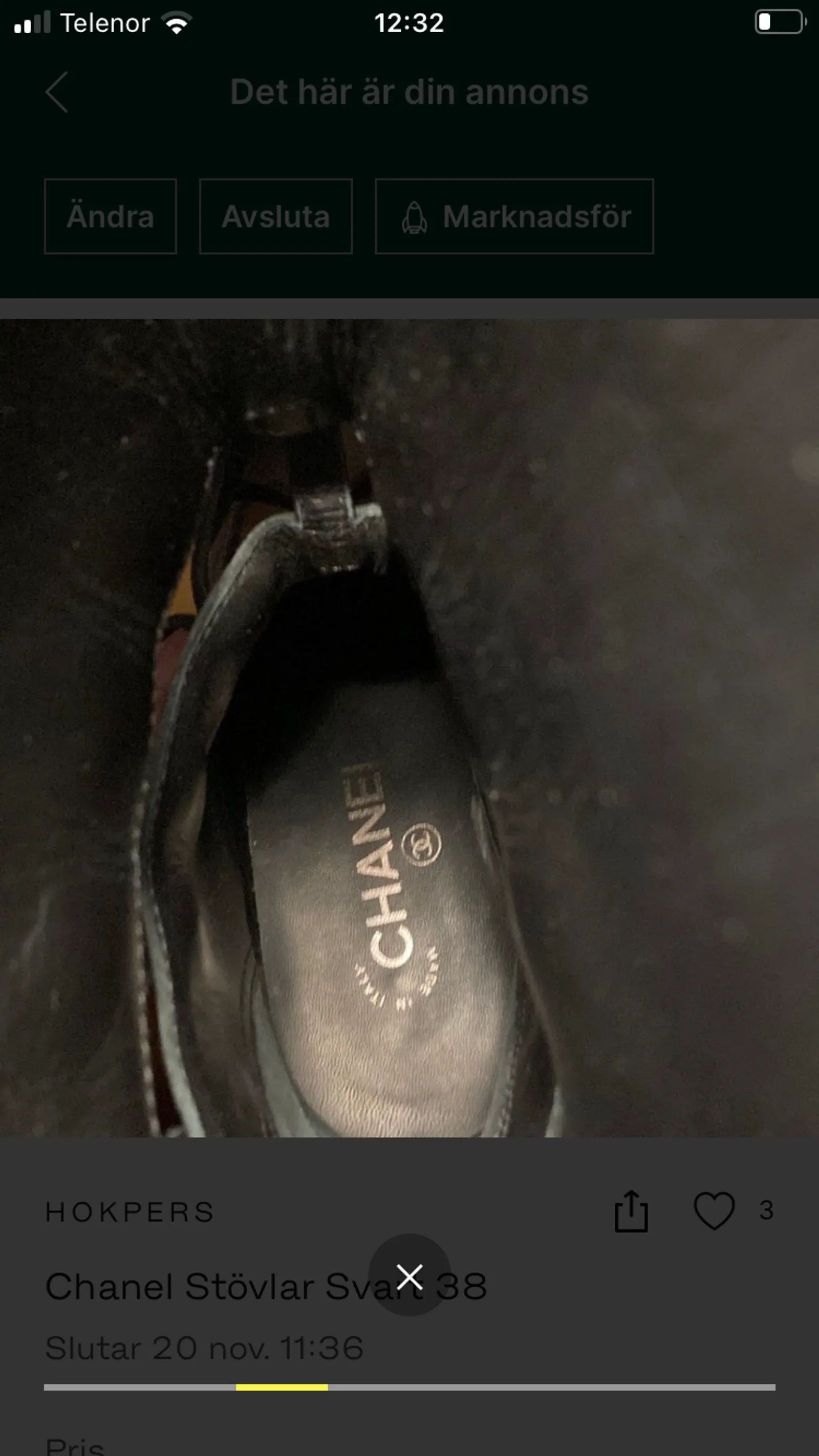 Chanel Chanel Shoes Size US 8 / IT 38 - 3 Thumbnail