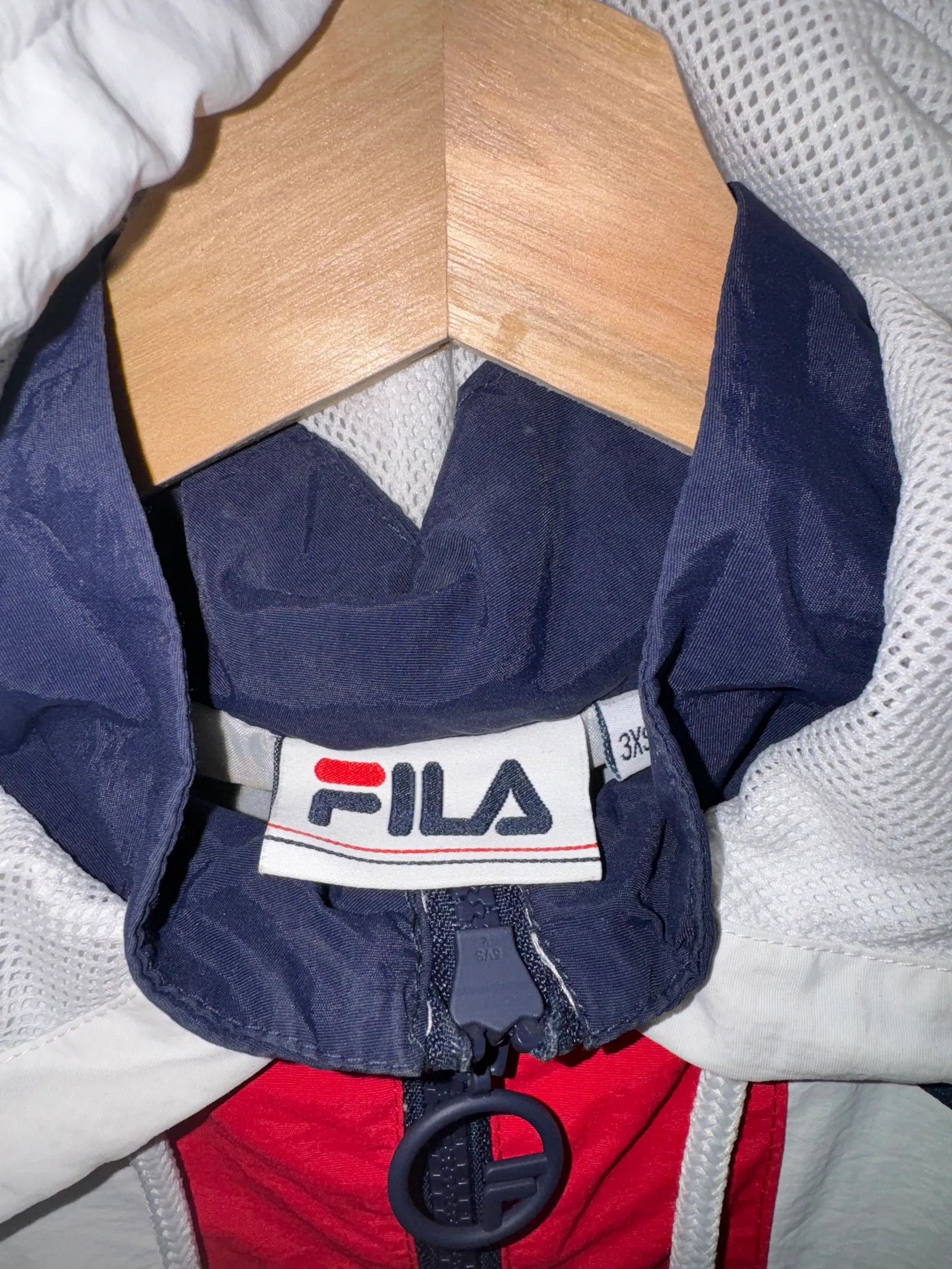 Fila Fila Fila Colour Block Vindtygsjacka Jacket Size XS / US 0-2 / IT 36-38 - 2 Thumbnail