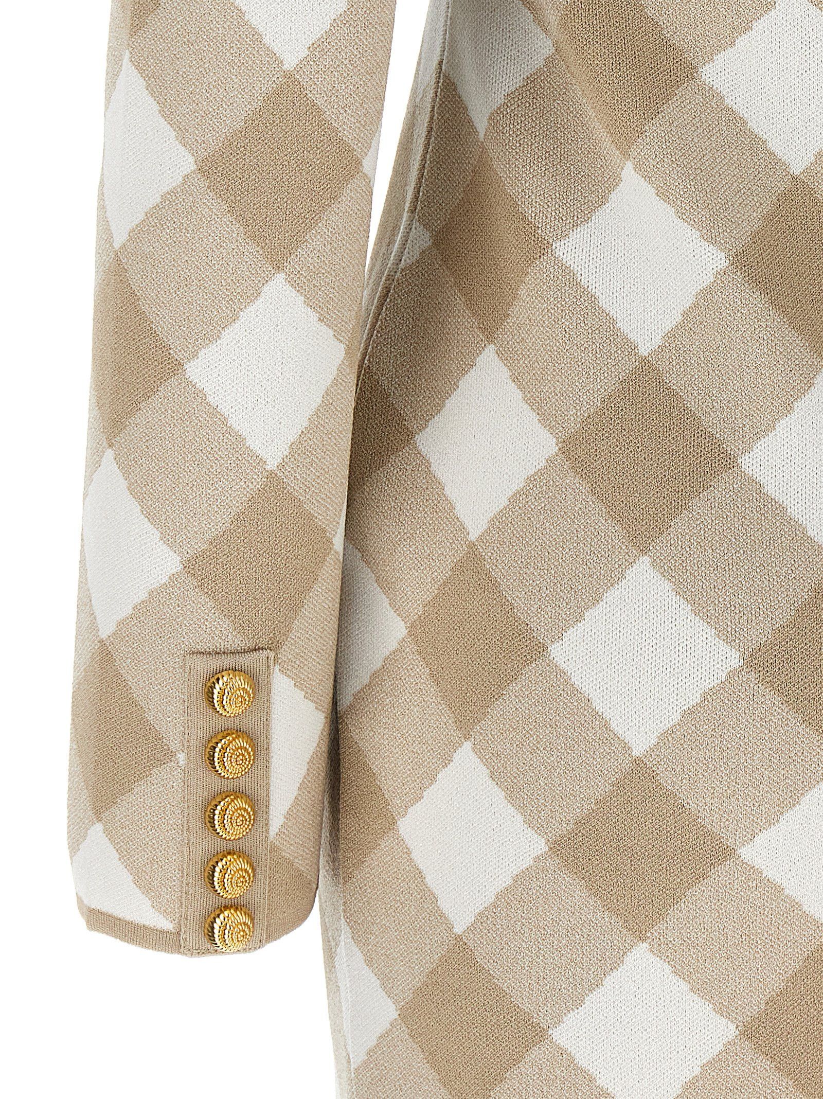Balmain Vichy Dress Size S / US 4 / IT 40 - 4 Thumbnail