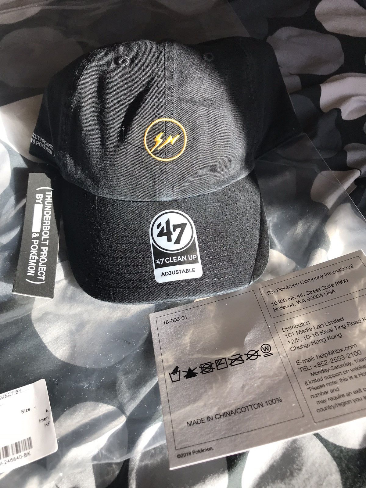 Fragment Design Pokémon X Fragment Thunderbolt Project Cap | Grailed