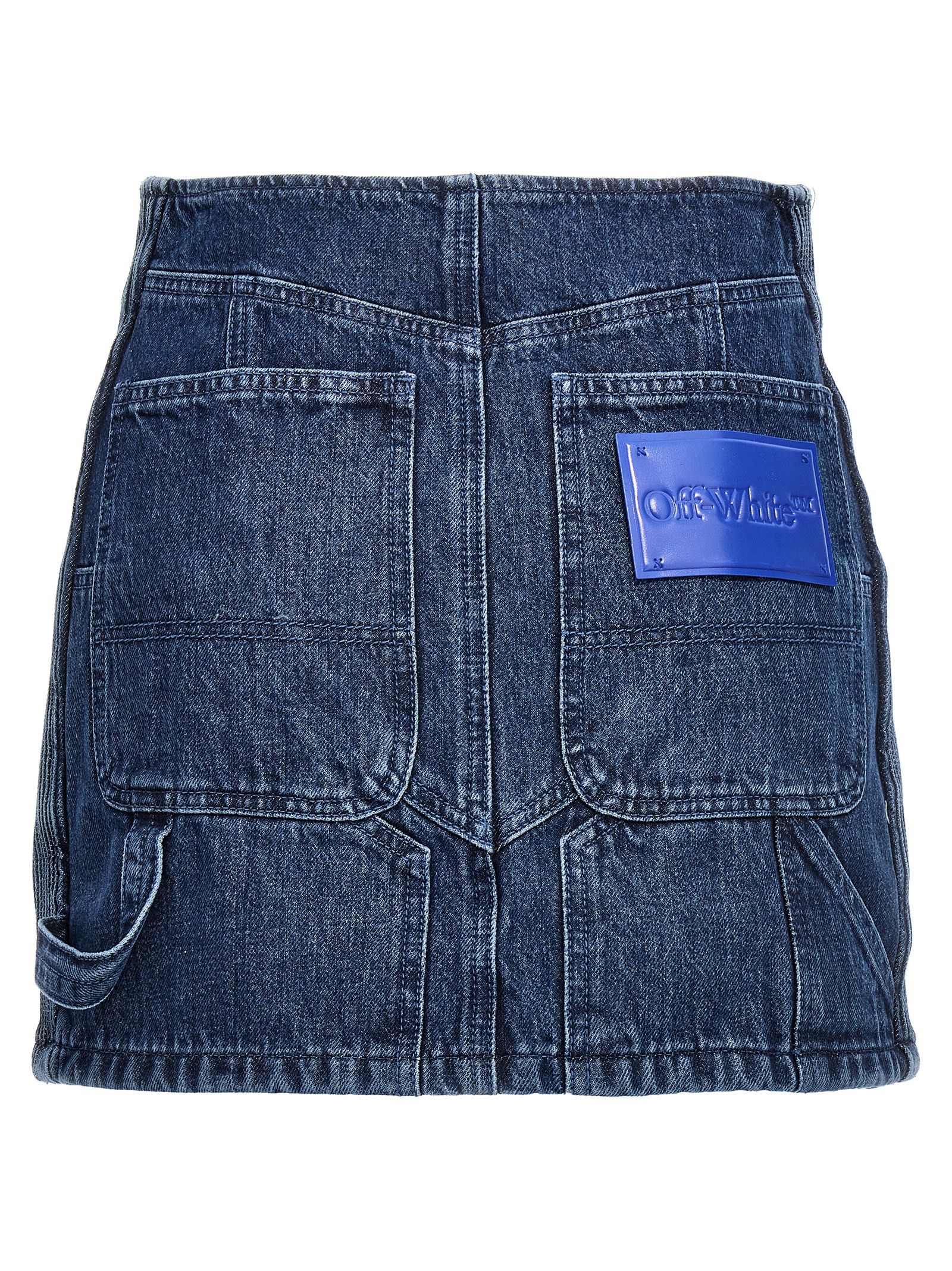 Off-White 'Motorcycle' Miniskirt Size 27" / US 4 / IT 40 - 2 Thumbnail