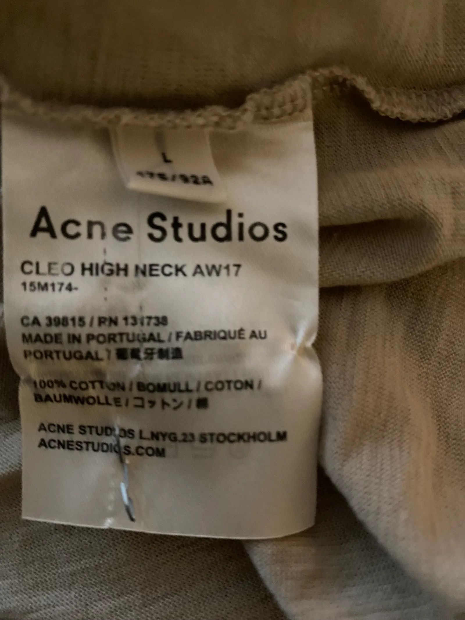Acne Studios Acne Studios High neck Top Size L / US 10 / IT 46 - 3 Thumbnail