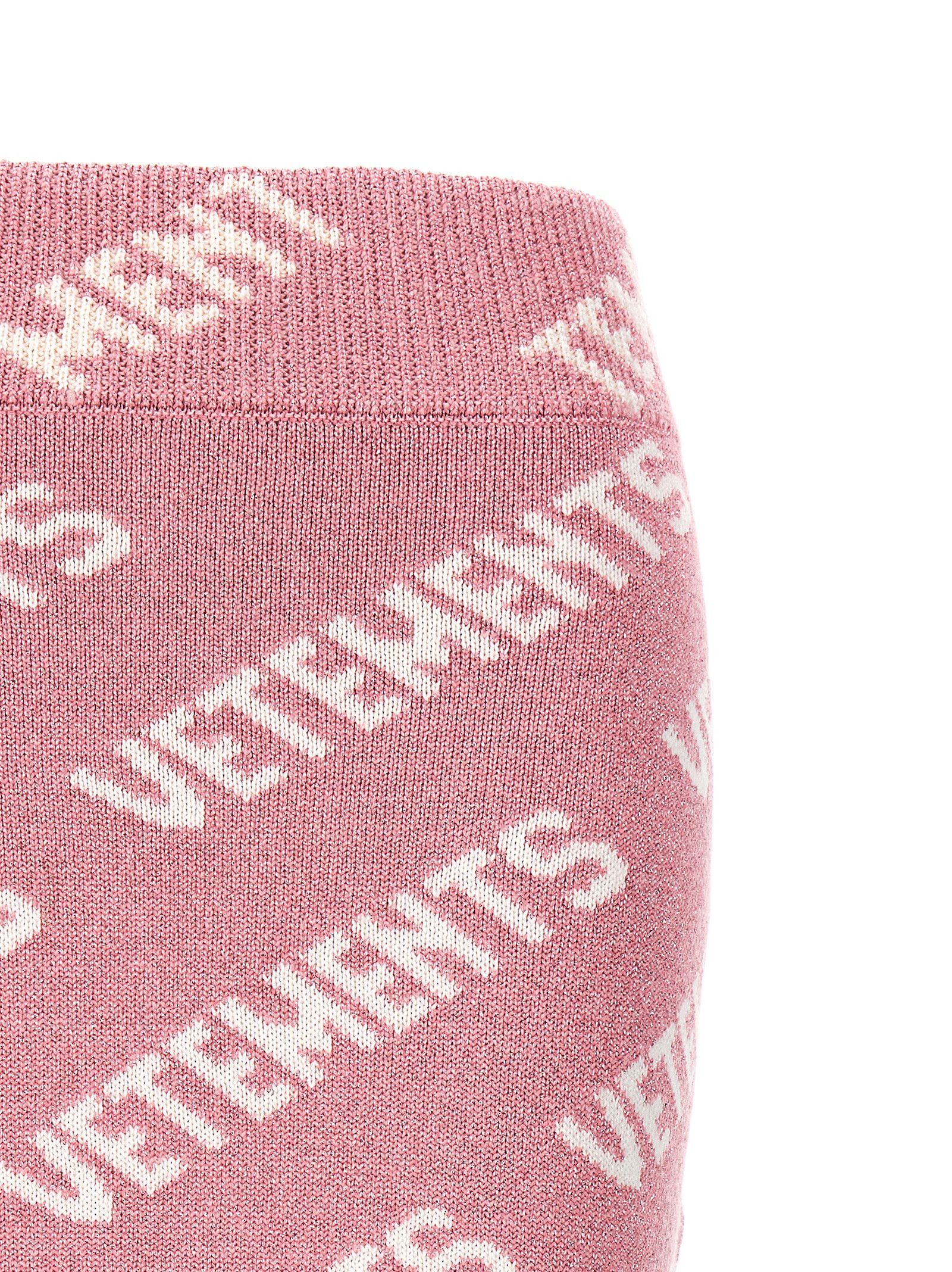 Vetements 'Iconic Lurex Monogram' Skirt Size 28" / US 6 / IT 42 - 3 Thumbnail