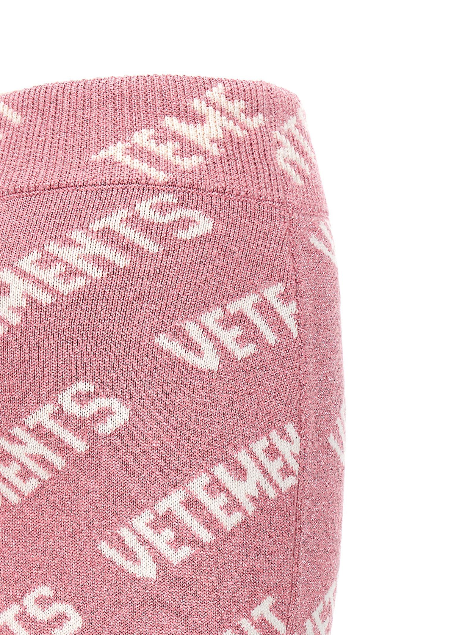 Vetements 'Iconic Lurex Monogram' Skirt Size 28" / US 6 / IT 42 - 4 Thumbnail