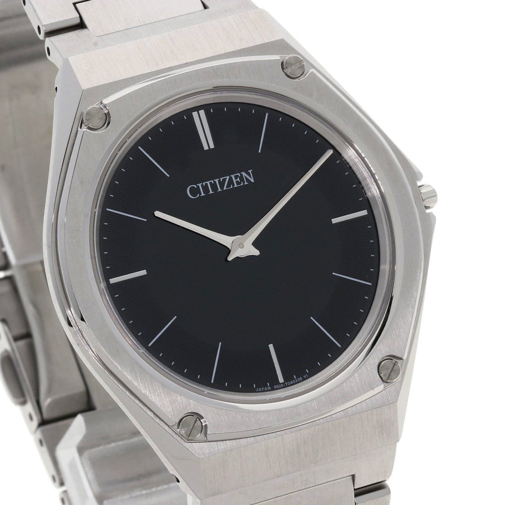 Citizen Citizen T027148 AR5060-58E Eco-Drive One Watch Stainless Steel SS Men's CITIZEN Size ONE SIZE - 4 Thumbnail