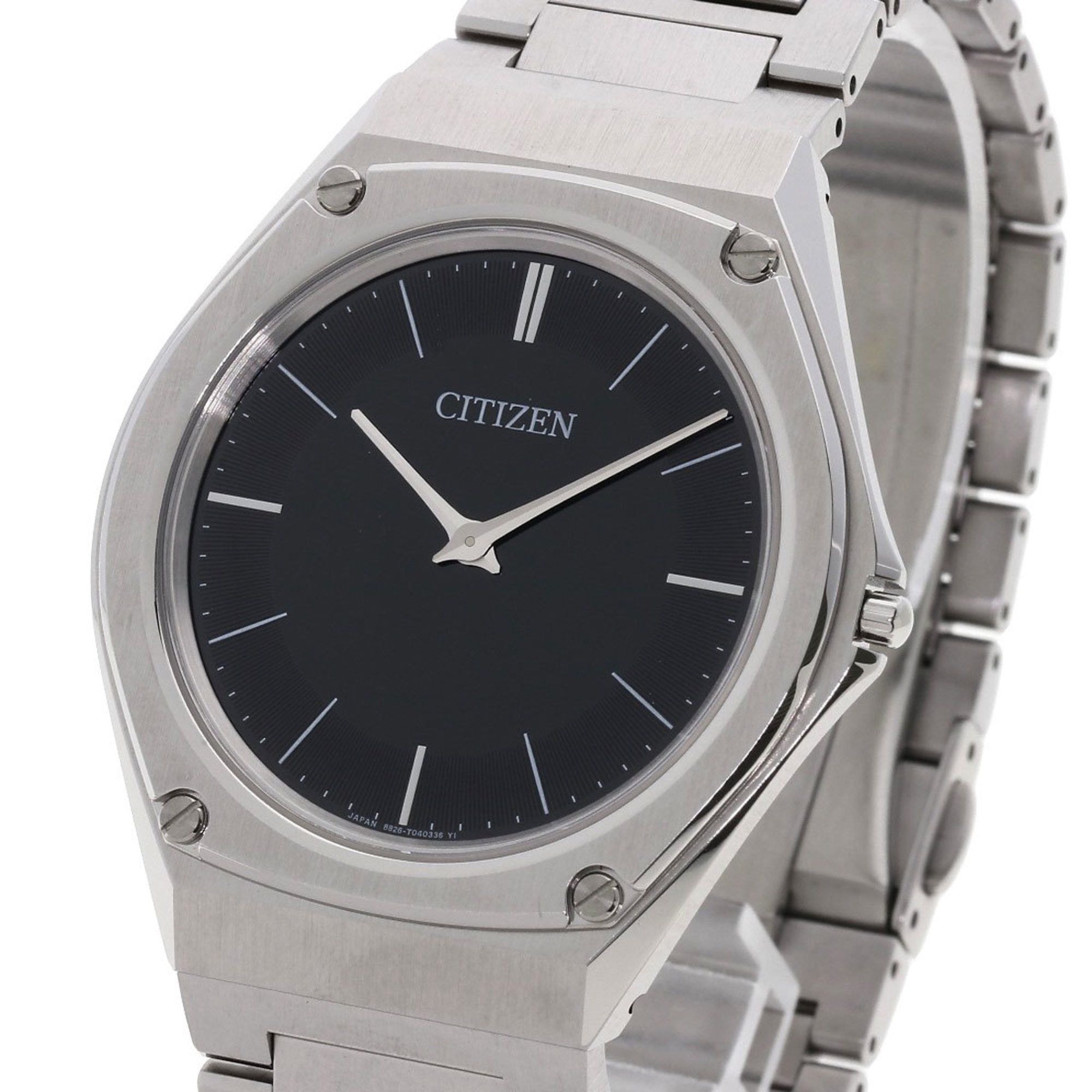 Citizen Citizen T027148 AR5060-58E Eco-Drive One Watch Stainless Steel SS Men's CITIZEN Size ONE SIZE - 3 Thumbnail