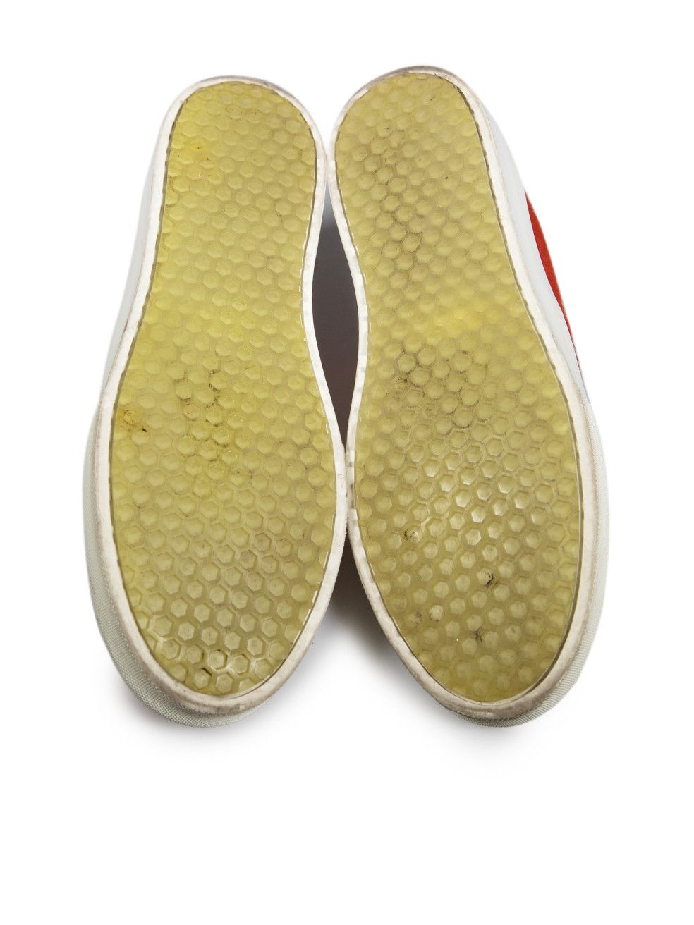Celine Orange Pony Hair Slip On Trainers Size US 9 / IT 39 - 4 Thumbnail