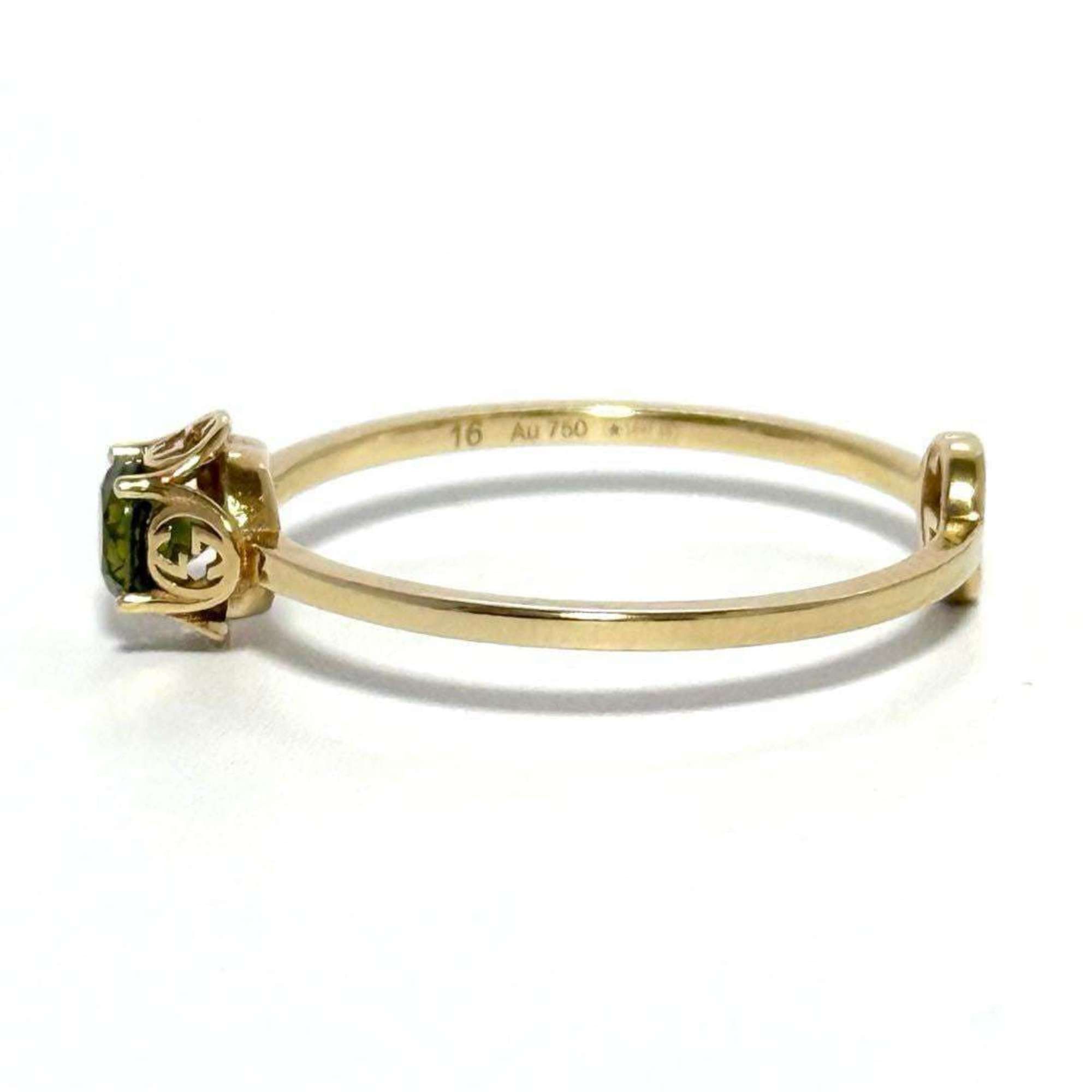 Gucci GUCCI Women's Interlocking G Ring K18 Size ONE SIZE - 3 Thumbnail