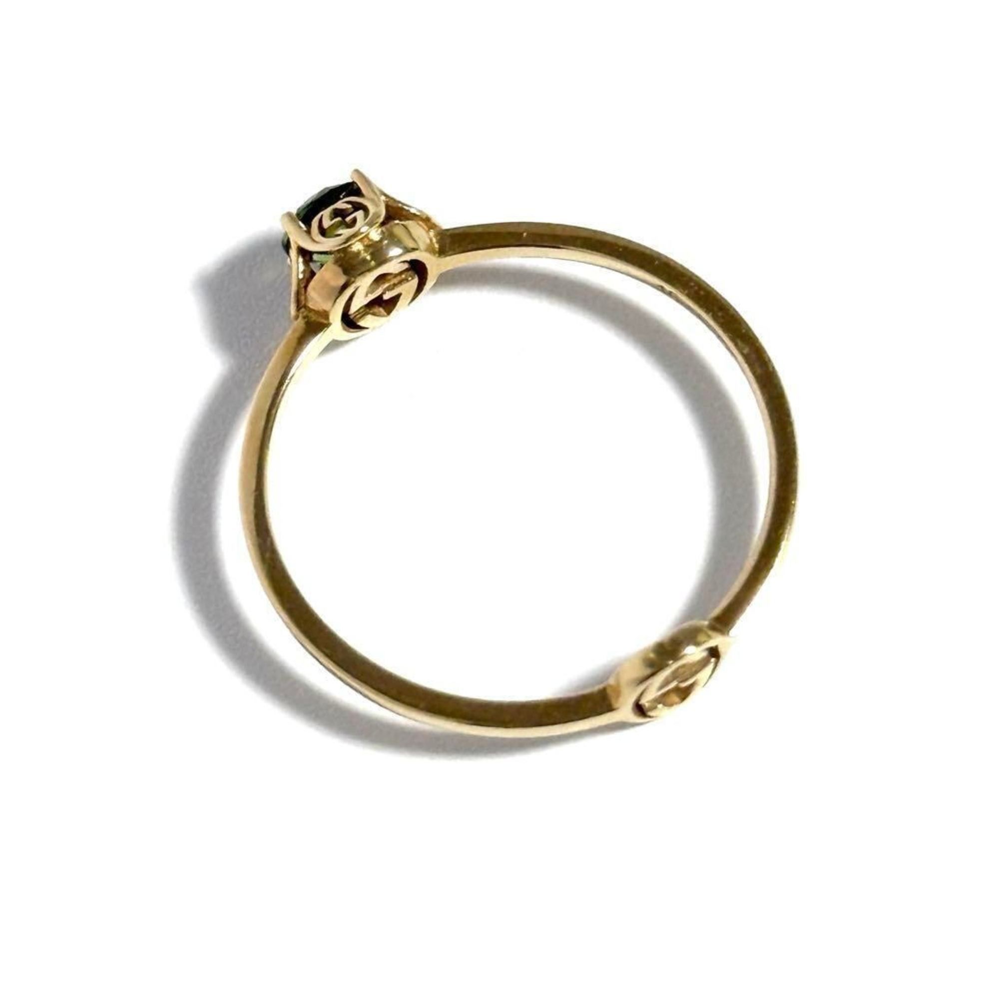 Gucci GUCCI Women's Interlocking G Ring K18 Size ONE SIZE - 6 Thumbnail