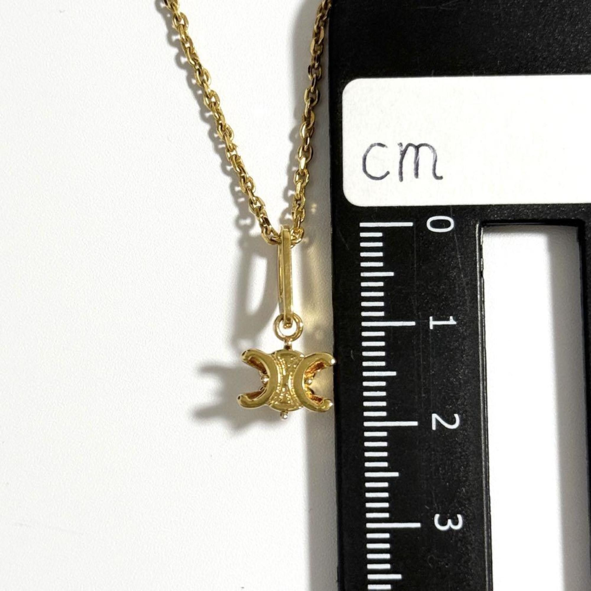 Celine Celine Women's Triomphe Solitaire Necklace Pendant Size ONE SIZE - 9 Thumbnail