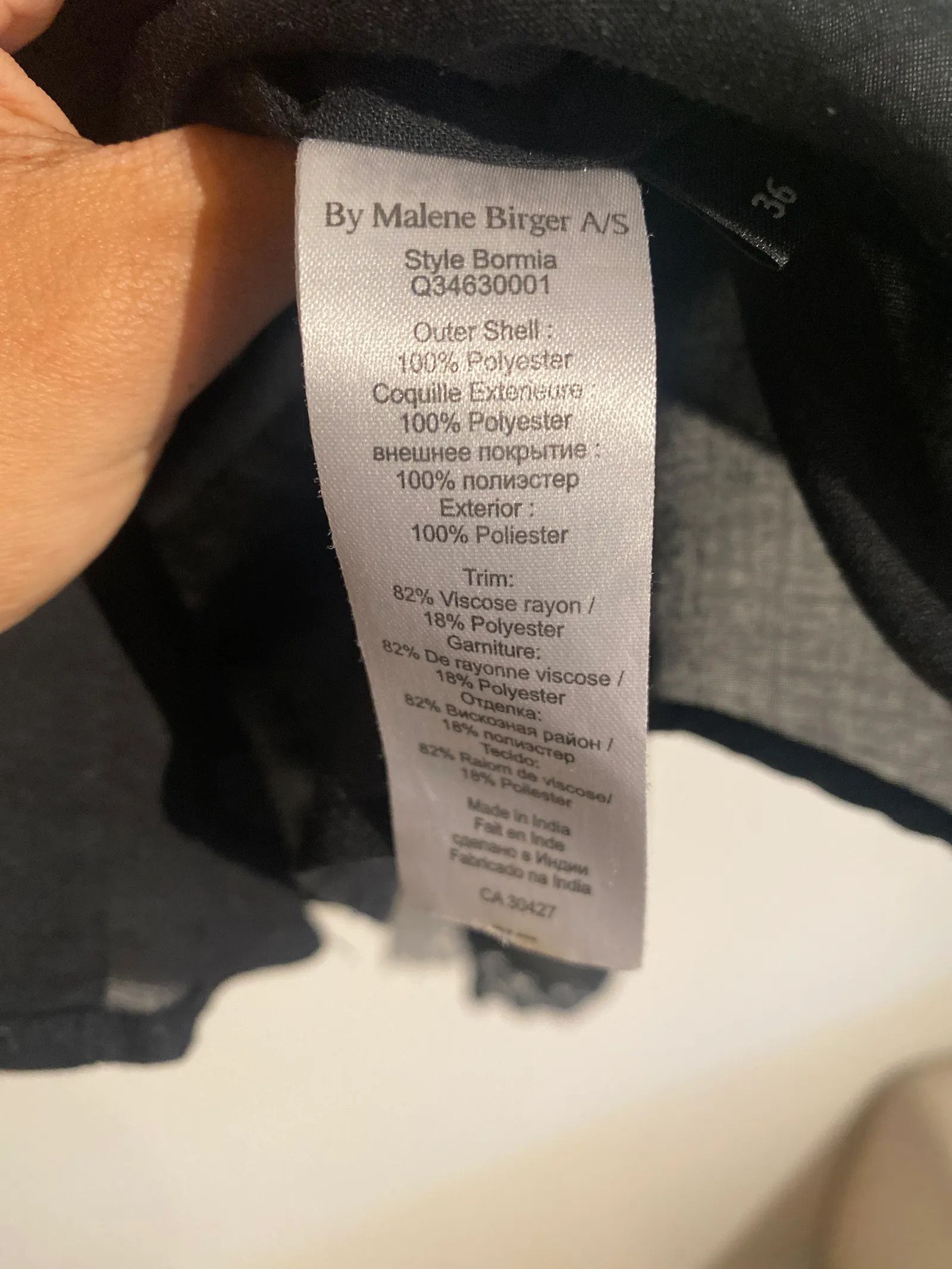 By Malene Birger By Malene Birger Bormia Blouse Size XS / US 0-2 / IT 36-38 - 3 Thumbnail