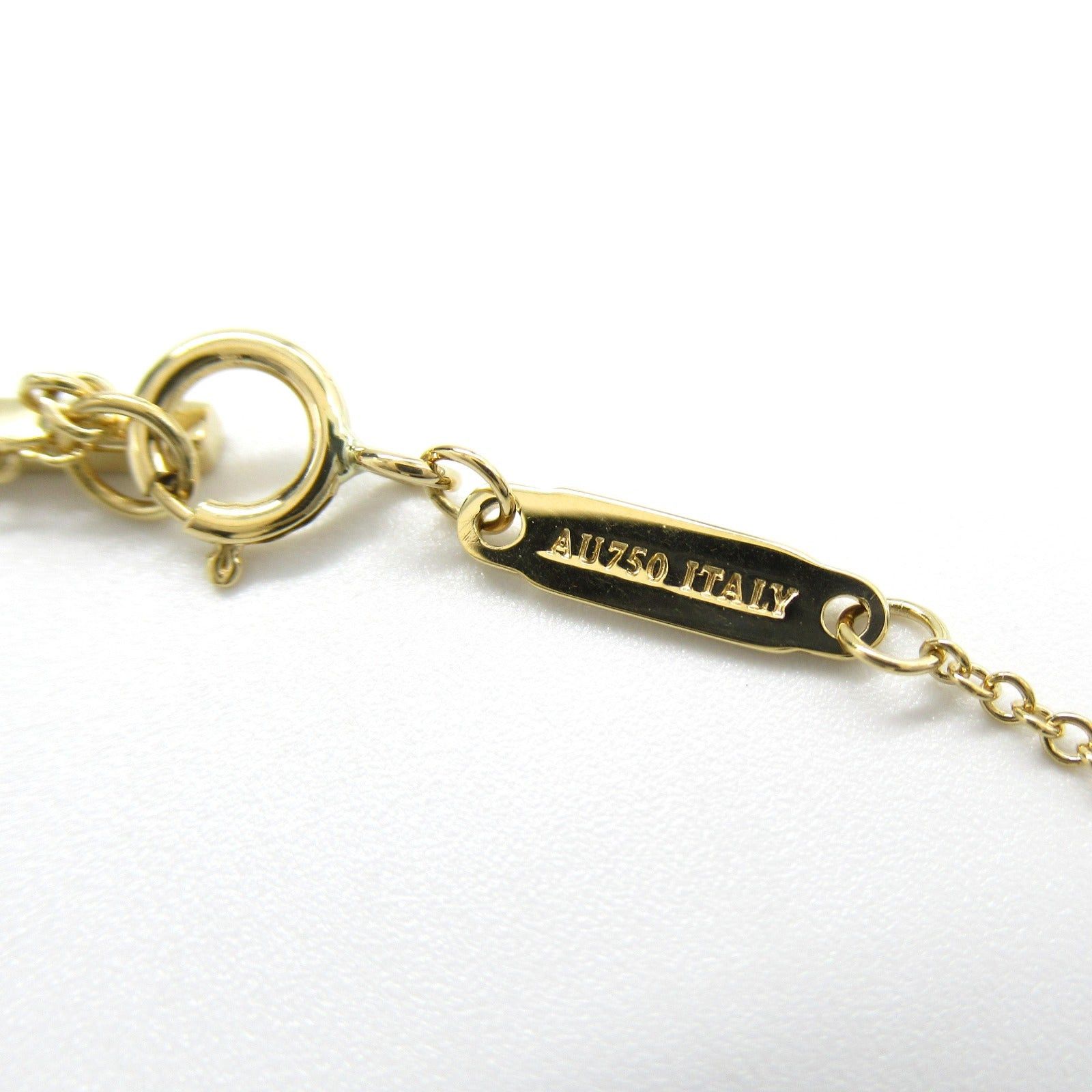 Tiffany & Co. Tiffany Co T-Smile Mini Diamond Necklace K18 (Yellow Gold) Clear Size ONE SIZE - 5 Thumbnail