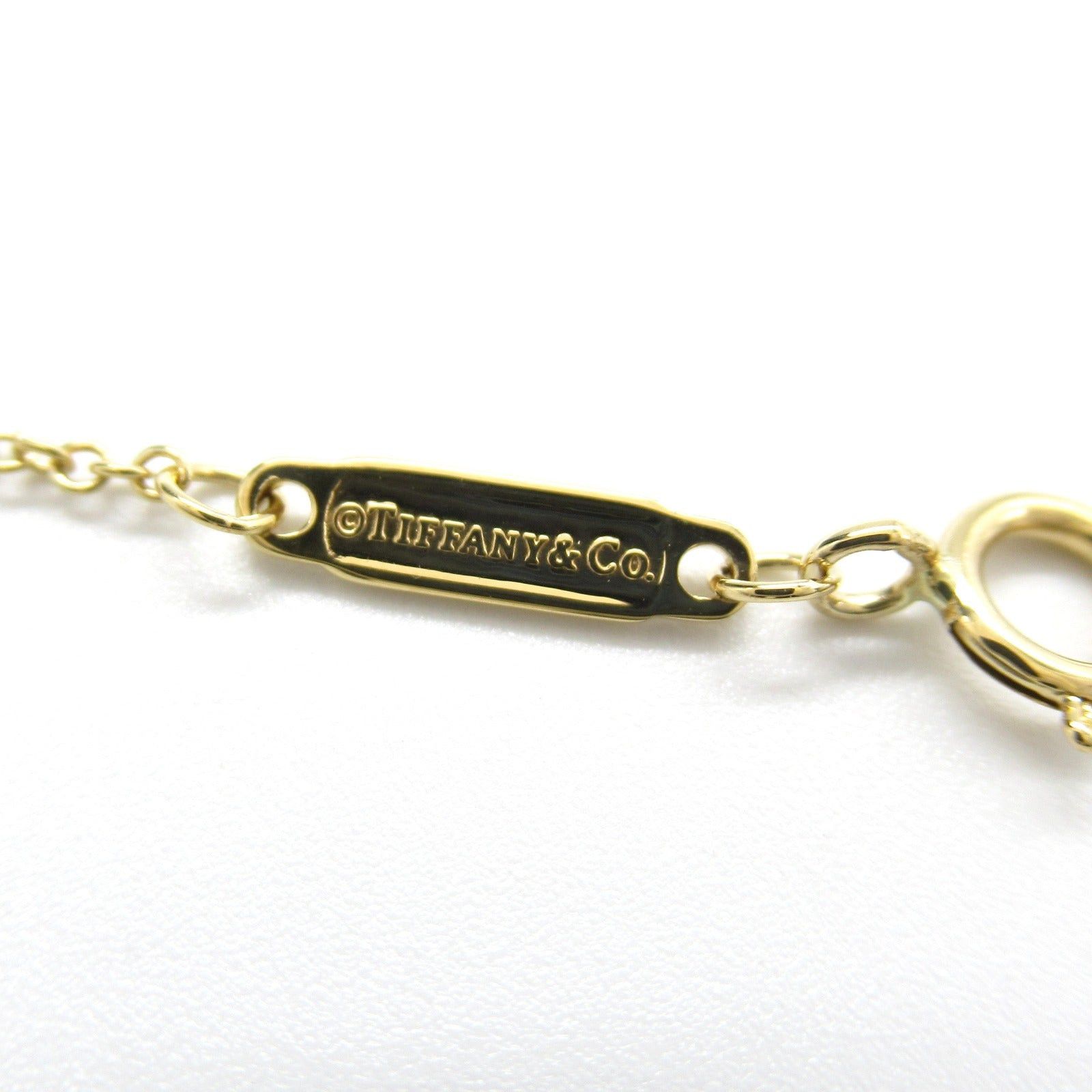 Tiffany & Co. Tiffany Co T-Smile Mini Diamond Necklace K18 (Yellow Gold) Clear Size ONE SIZE - 4 Thumbnail