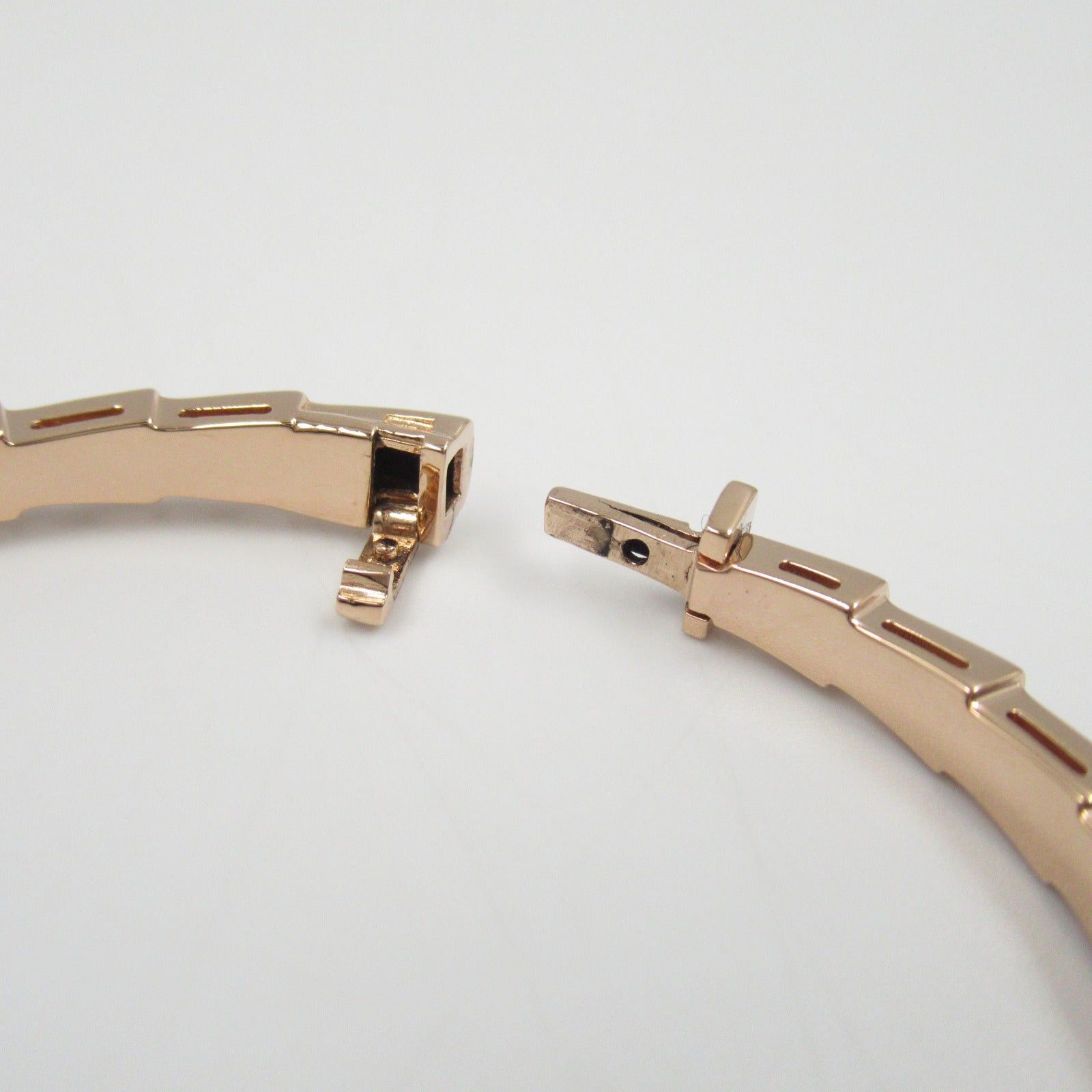 Bvlgari Bvlgari Serpenti Viper Mother Of Pearl Diamond Bracelet K18Pg (Pink Gold) Clear White Size ONE SIZE - 5 Thumbnail