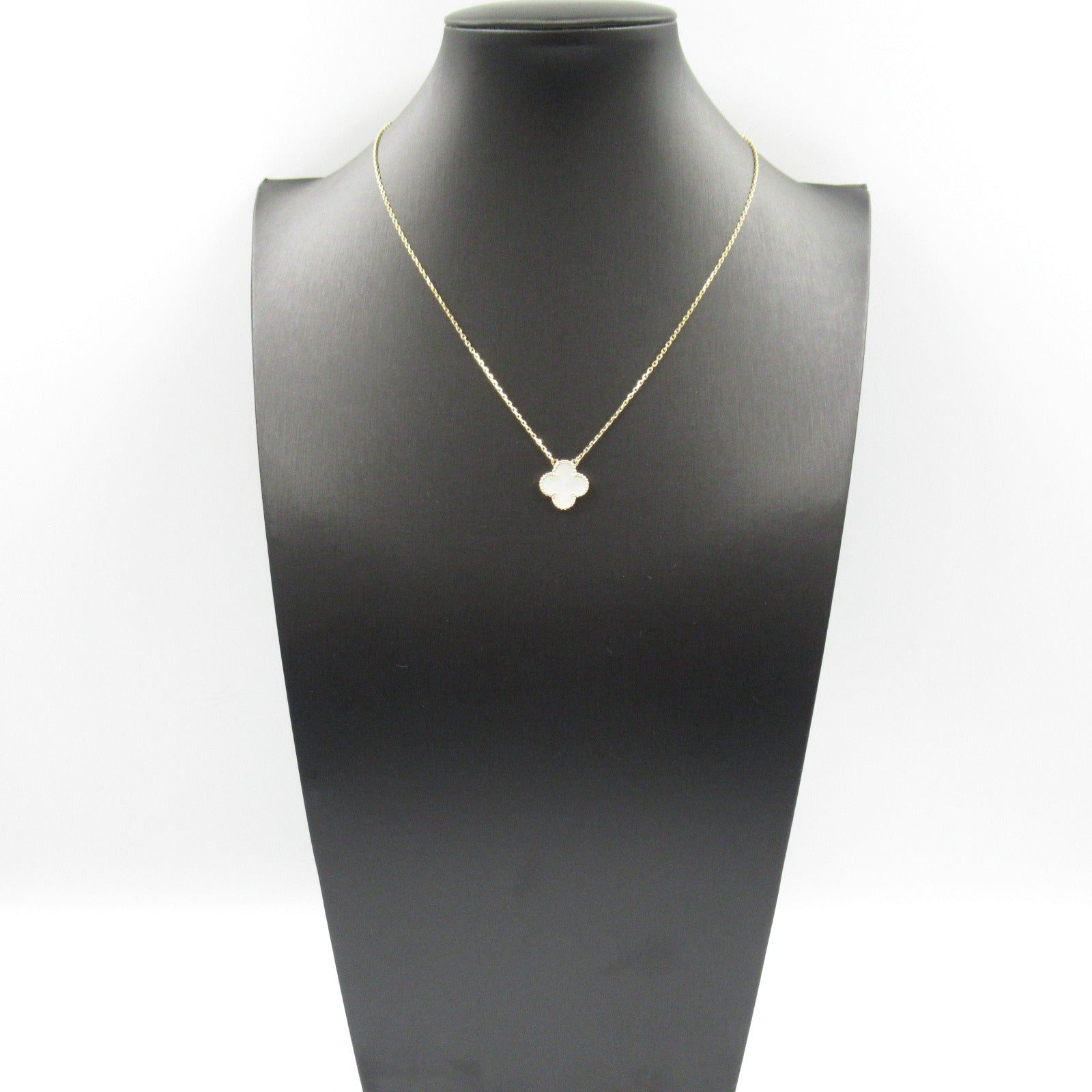 Van Cleef & Arpels Van Cleef Arpels Alhambra Mother Of Pearl Necklace K18 (Yellow Gold) White Size ONE SIZE - 7 Thumbnail