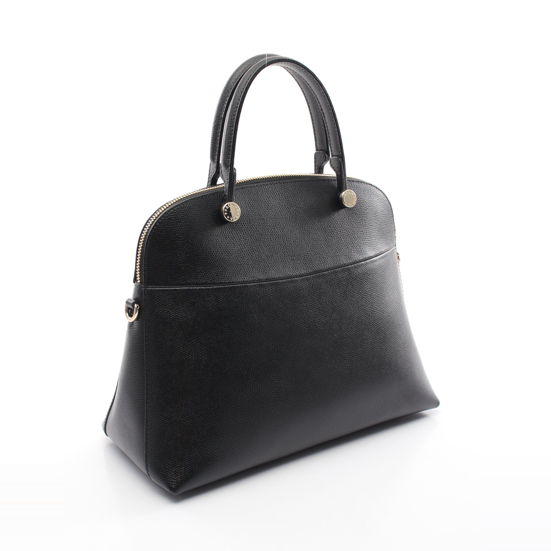 Furla Furla Piper M Handbag Leather Black Size ONE SIZE - 2 Thumbnail