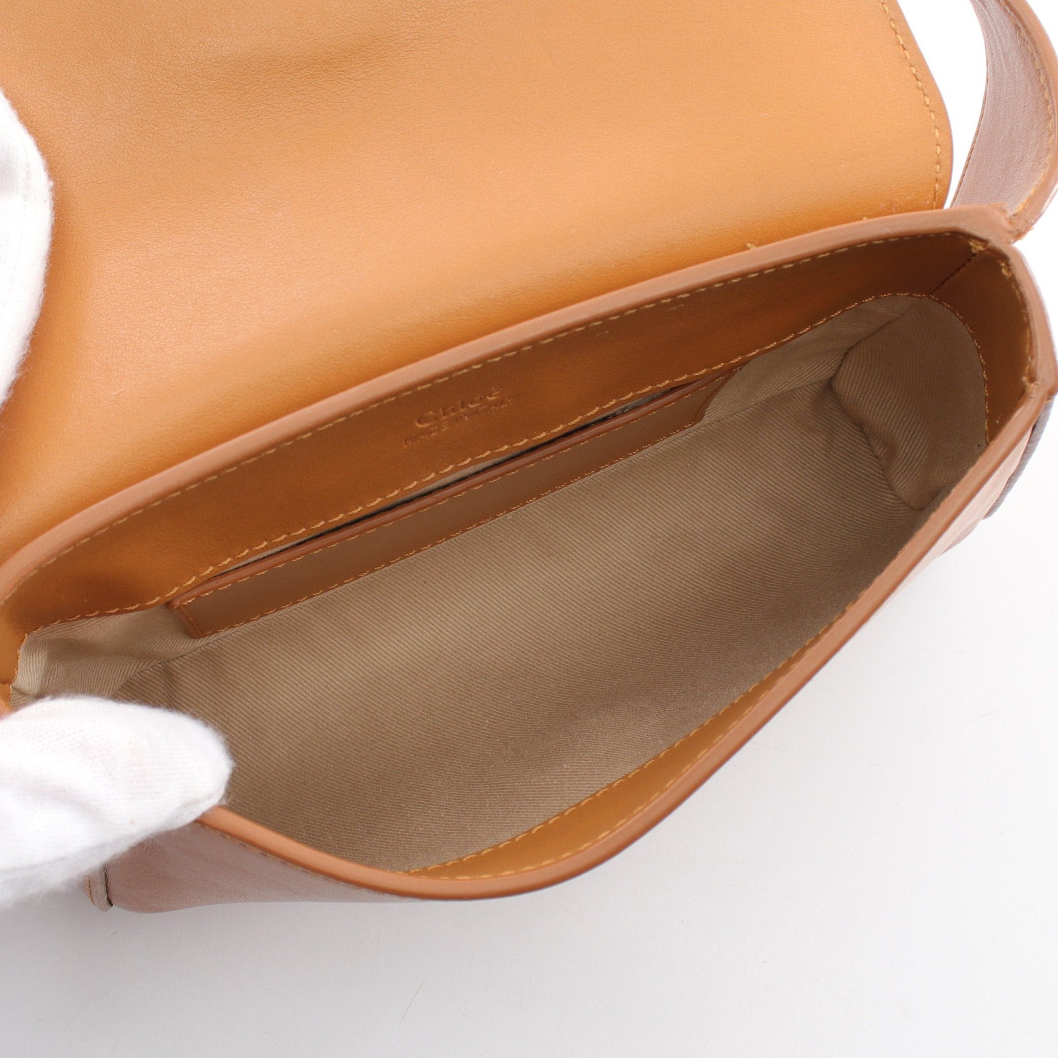 Chloe Chloe C Sea Body Bag Leather Suede Light Brown Size ONE SIZE - 3 Thumbnail