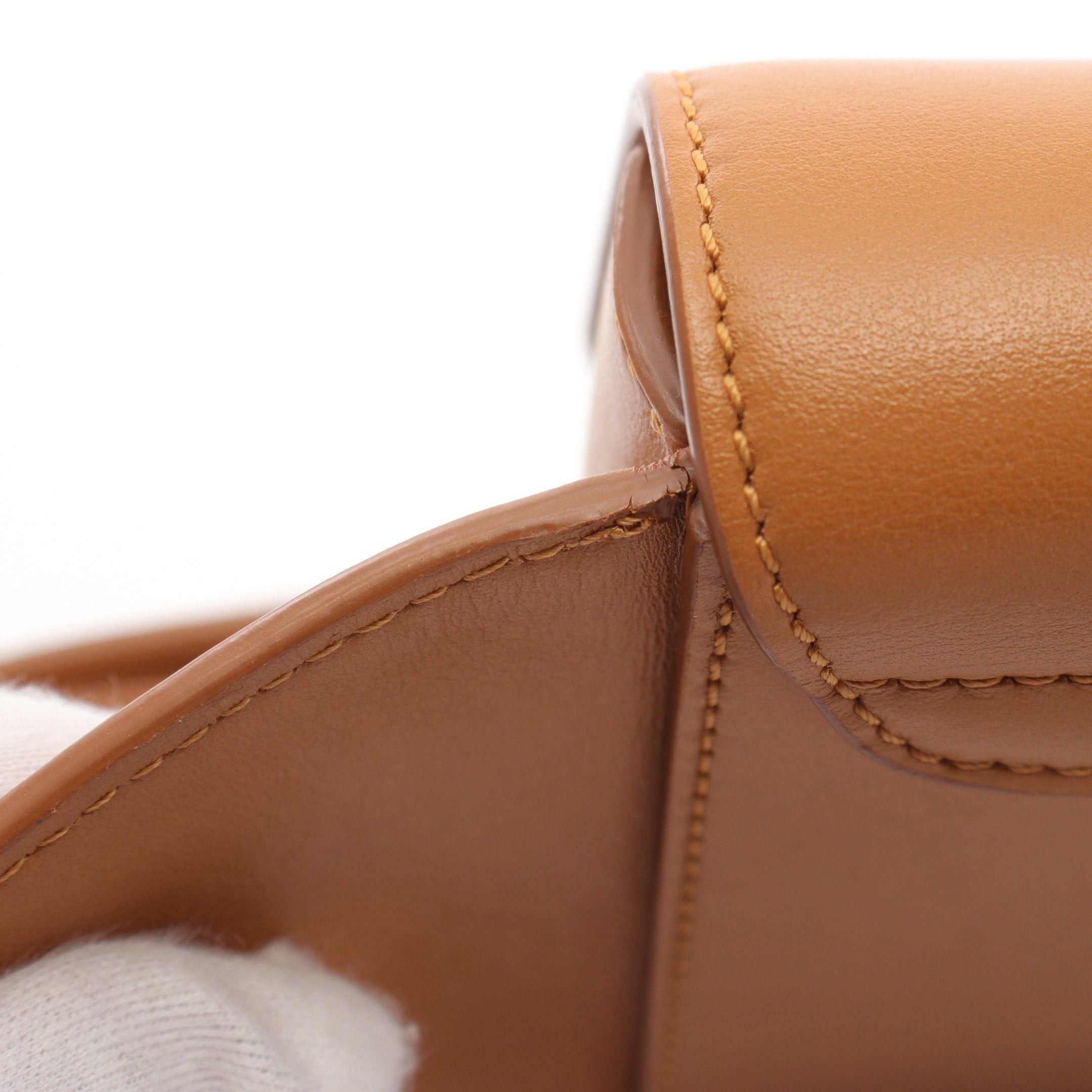 Chloe Chloe C Sea Body Bag Leather Suede Light Brown Size ONE SIZE - 7 Thumbnail