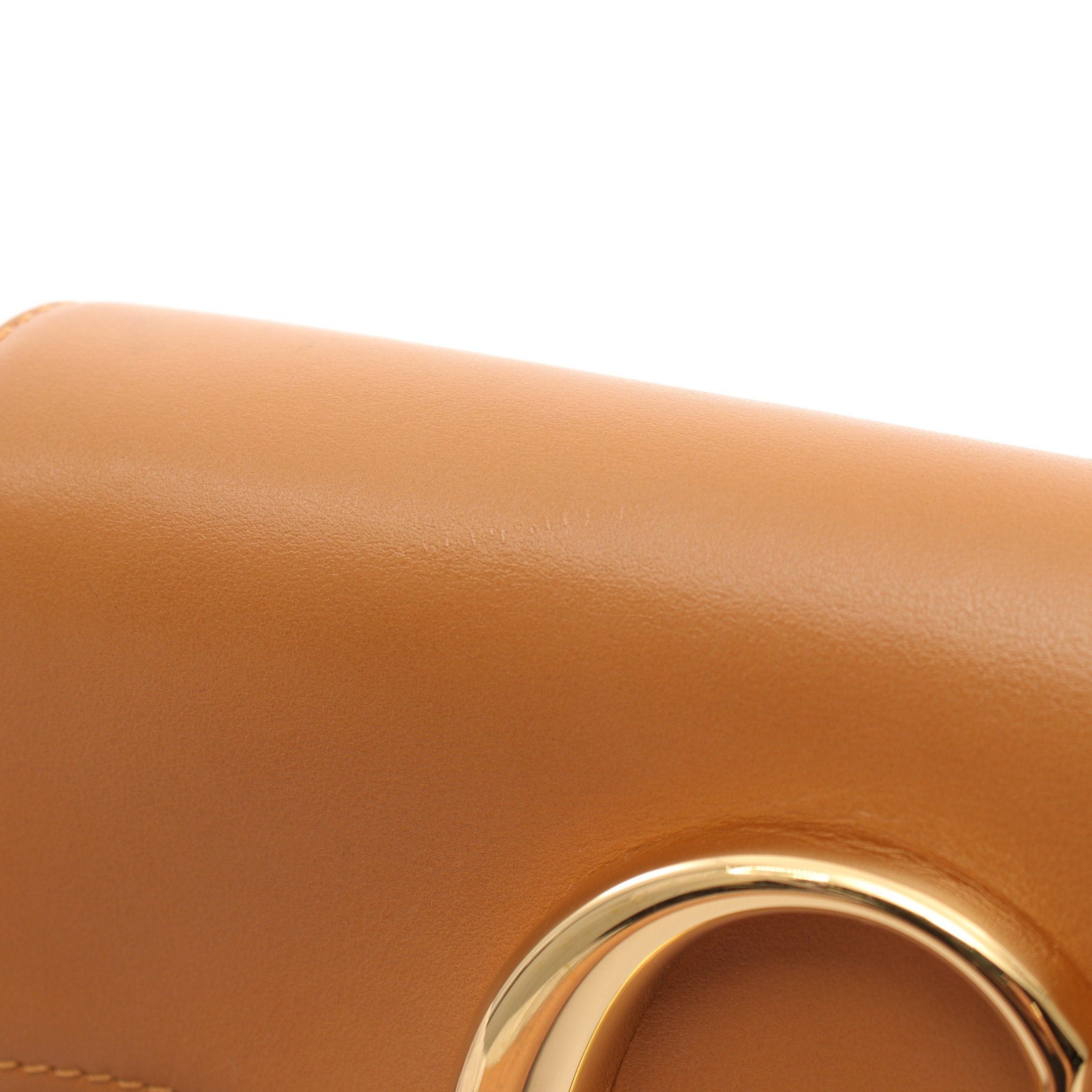 Chloe Chloe C Sea Body Bag Leather Suede Light Brown Size ONE SIZE - 5 Thumbnail