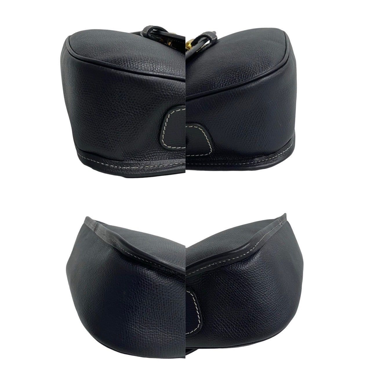 Loewe Loewe Shoulder Bag Navy Leather Size ONE SIZE - 7 Thumbnail