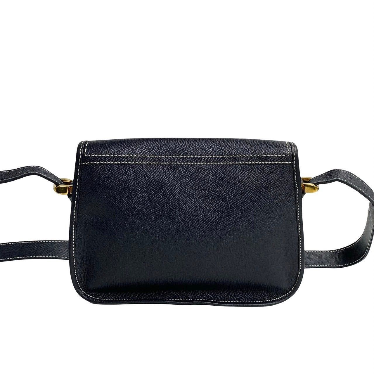 Loewe Loewe Shoulder Bag Navy Leather Size ONE SIZE - 4 Thumbnail