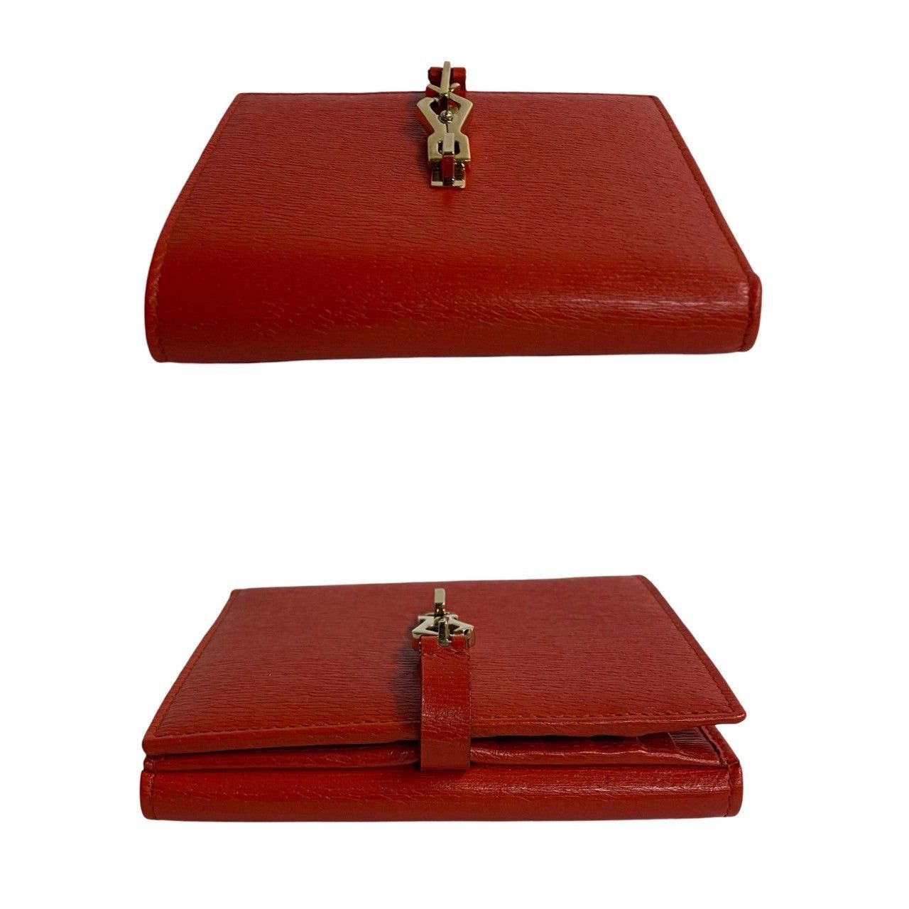 Gucci Gucci Wallet Red Leather Size ONE SIZE - 5 Thumbnail
